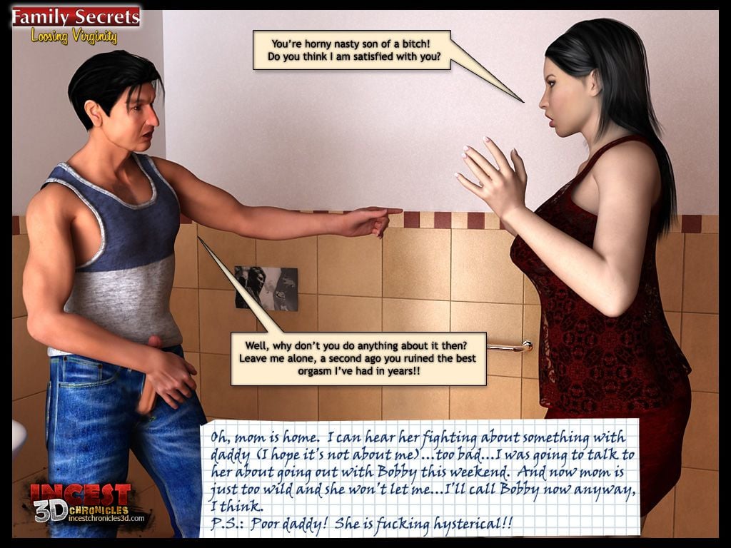 Family Secrets [IncestChronicles3D] 1 . Family Secrets - Loosing Virginity - Chapter 1 [IncestChronicles3D] – page 36
