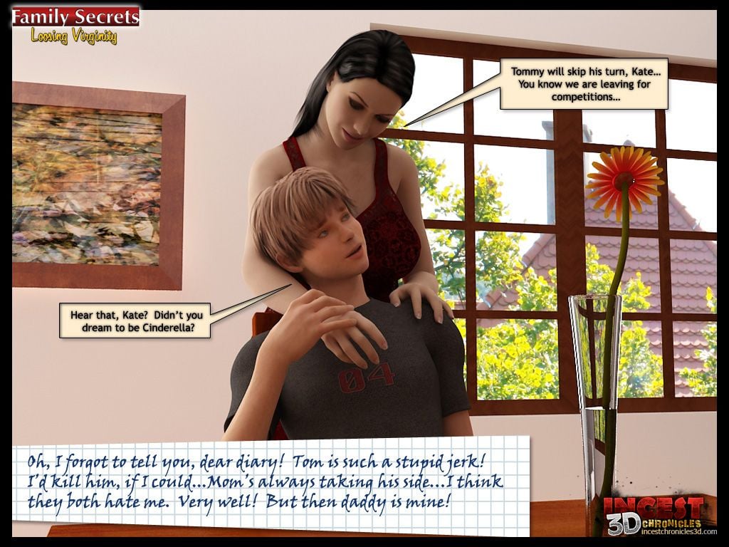 Family Secrets [IncestChronicles3D] 1 . Family Secrets - Loosing Virginity - Chapter 1 [IncestChronicles3D] – page 4