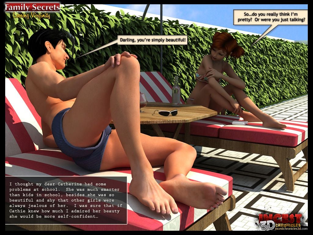 Family Secrets [IncestChronicles3D] 1 . Family Secrets - Loosing Virginity - Chapter 1 [IncestChronicles3D] – page 8