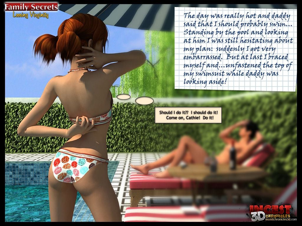 Family Secrets [IncestChronicles3D] 1 . Family Secrets - Loosing Virginity - Chapter 1 [IncestChronicles3D] – page 9