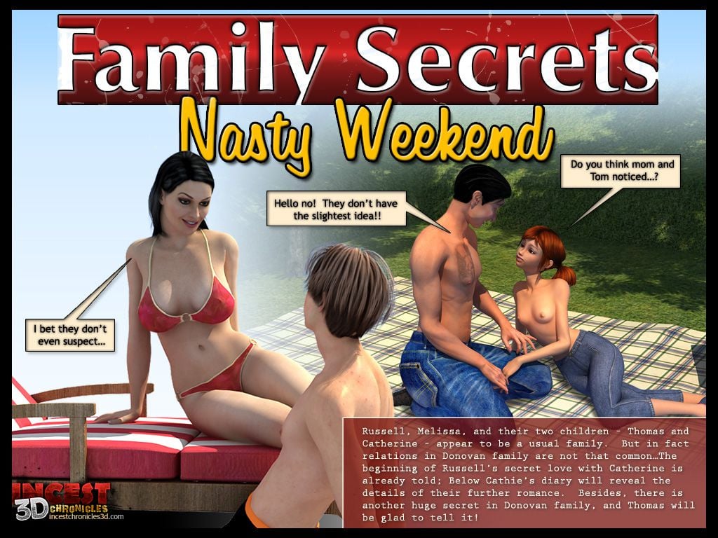 Family Secrets [IncestChronicles3D] 2 . Family Secrets - Nasty Weekend - Chapter 2 [IncestChronicles3D] – page 1