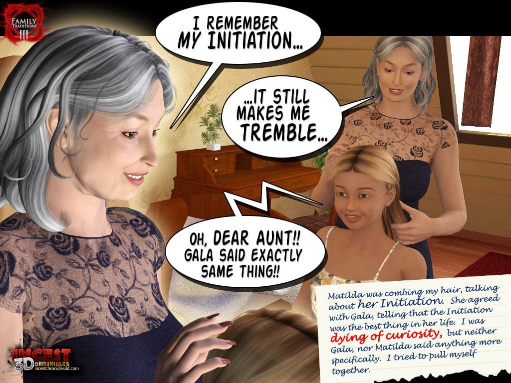 Family Traditions [IncestChronicles3D] 3 . Family Traditions - Initiation - Chapter 3 [IncestChronicles3D] – page 20