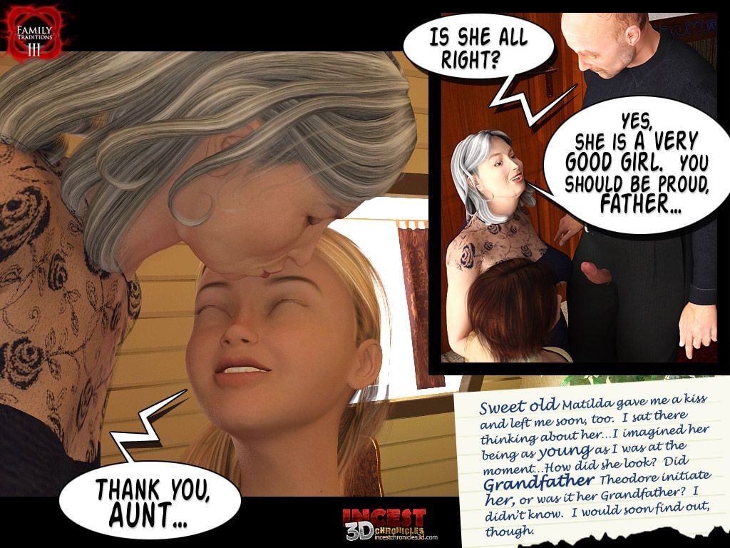 Family Traditions [IncestChronicles3D] 3 . Family Traditions - Initiation - Chapter 3 [IncestChronicles3D] – page 22