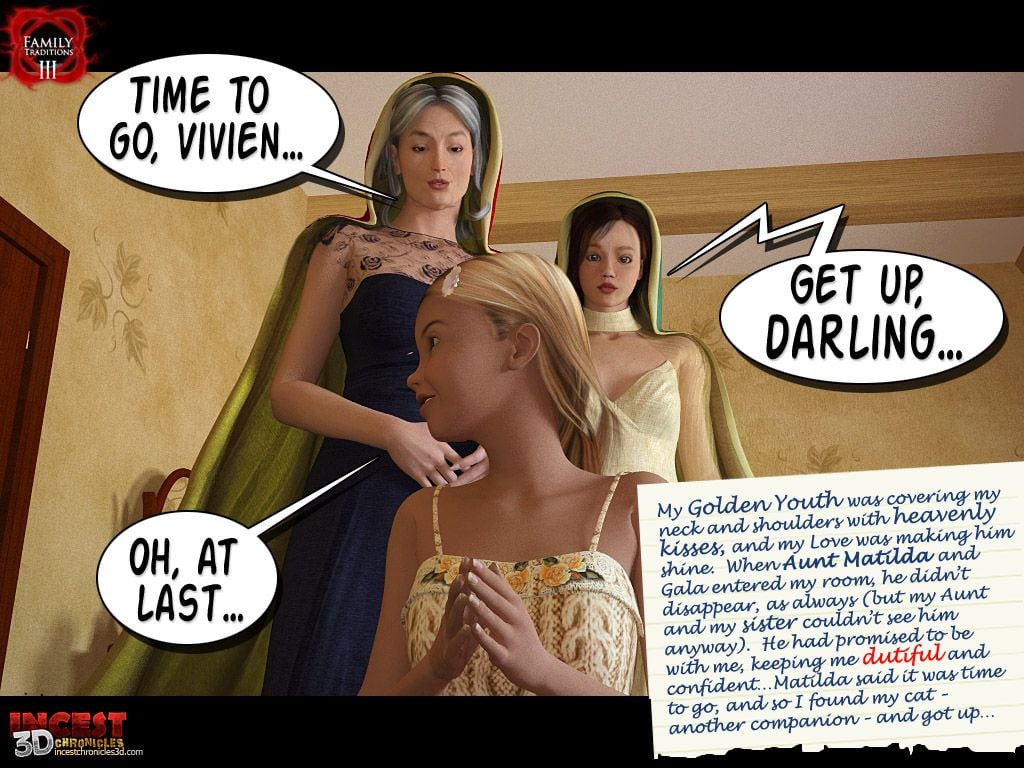 Family Traditions [IncestChronicles3D] 3 . Family Traditions - Initiation - Chapter 3 [IncestChronicles3D] – page 33