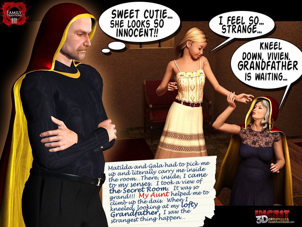 Family Traditions [IncestChronicles3D] 3 . Family Traditions - Initiation - Chapter 3 [IncestChronicles3D] – page 36