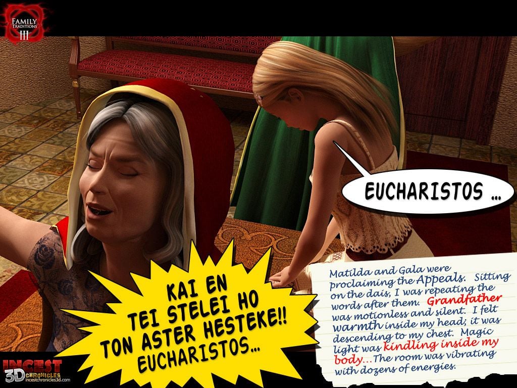 Family Traditions [IncestChronicles3D] 3 . Family Traditions - Initiation - Chapter 3 [IncestChronicles3D] – page 38