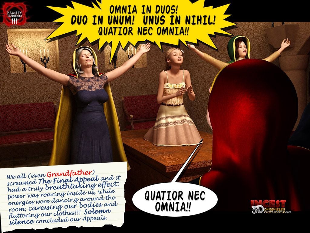 Family Traditions [IncestChronicles3D] 3 . Family Traditions - Initiation - Chapter 3 [IncestChronicles3D] – page 40