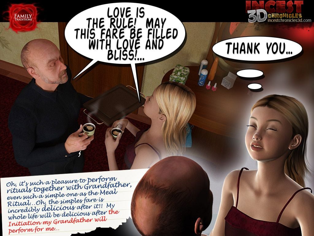 Family Traditions [IncestChronicles3D] 1 . Family Traditions - The Preparation - Chapter 1 [IncestChronicles3D] – page 11