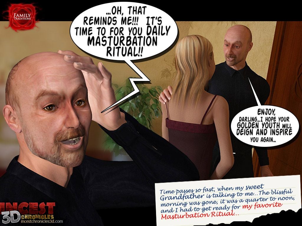 Family Traditions [IncestChronicles3D] 1 . Family Traditions - The Preparation - Chapter 1 [IncestChronicles3D] – page 14