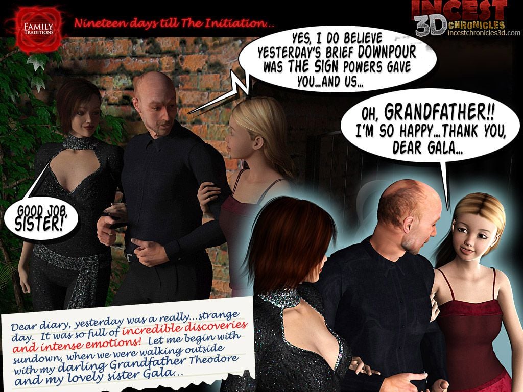 Family Traditions [IncestChronicles3D] 1 . Family Traditions - The Preparation - Chapter 1 [IncestChronicles3D] – page 37