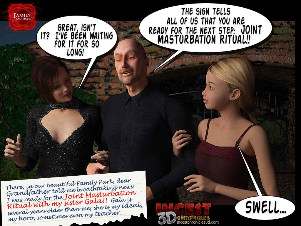 Family Traditions [IncestChronicles3D] 1 . Family Traditions - The Preparation - Chapter 1 [IncestChronicles3D] – page 38