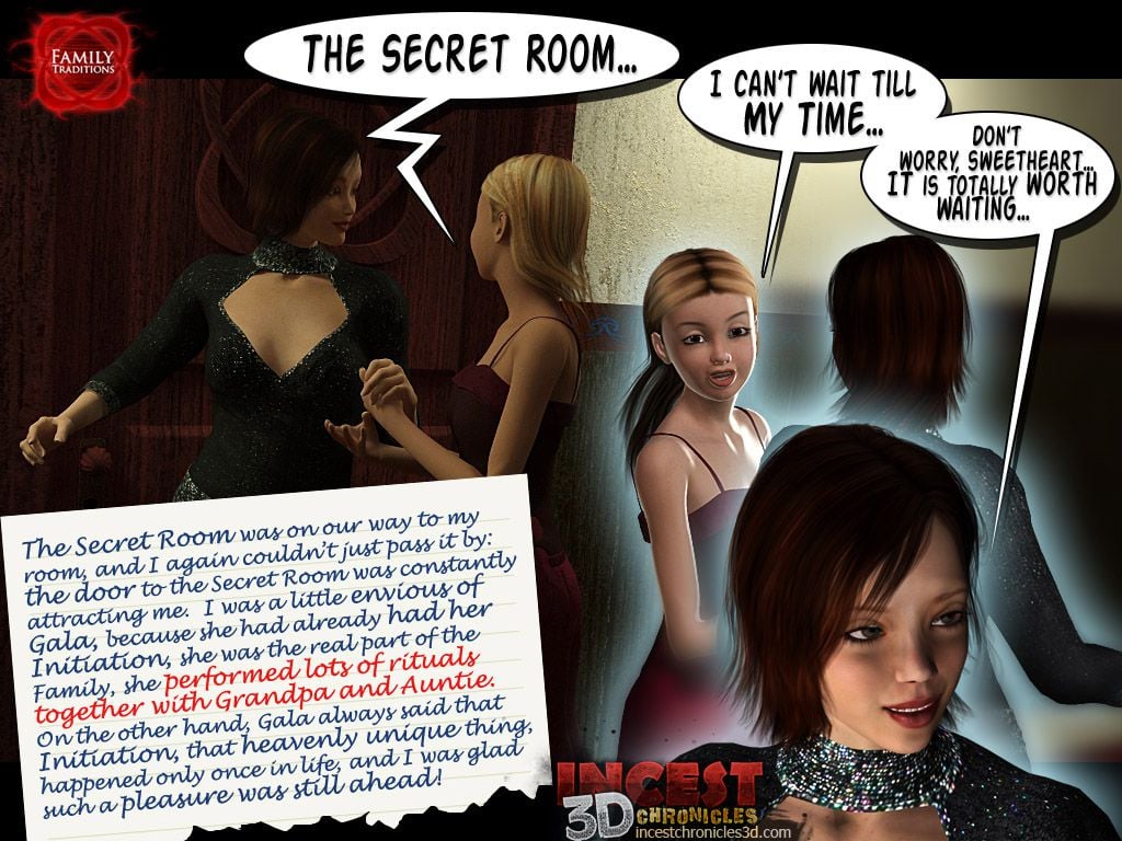 Family Traditions [IncestChronicles3D] 1 . Family Traditions - The Preparation - Chapter 1 [IncestChronicles3D] – page 40