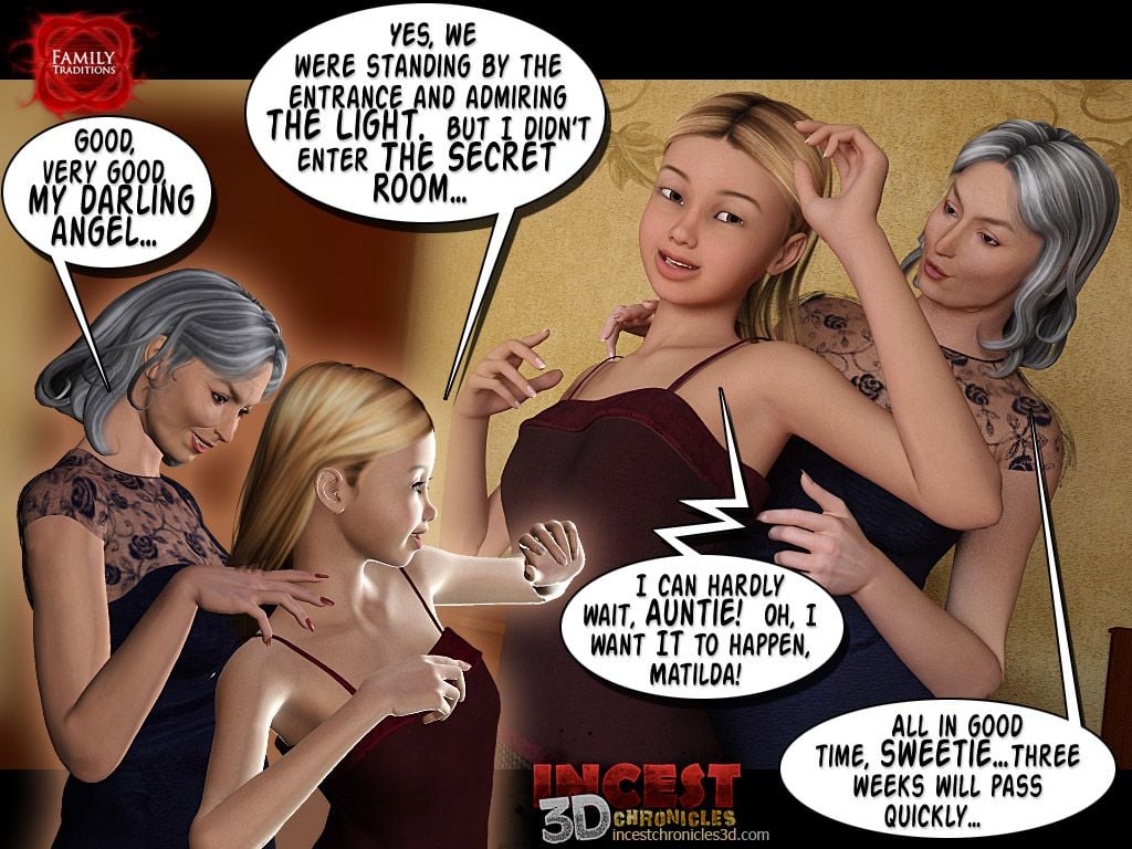 Family Traditions [IncestChronicles3D] 1 . Family Traditions - The Preparation - Chapter 1 [IncestChronicles3D] – page 8