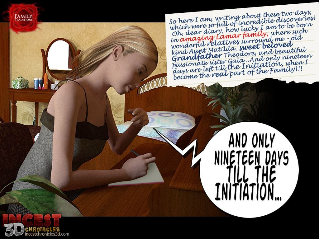 Family Traditions [IncestChronicles3D] 1 . Family Traditions - The Preparation - Chapter 1 [IncestChronicles3D] – page 80