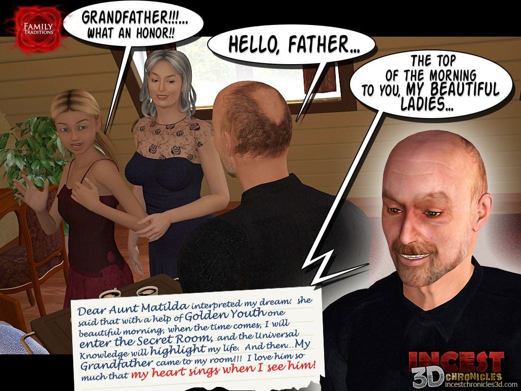 Family Traditions [IncestChronicles3D] 1 . Family Traditions - The Preparation - Chapter 1 [IncestChronicles3D] – page 9