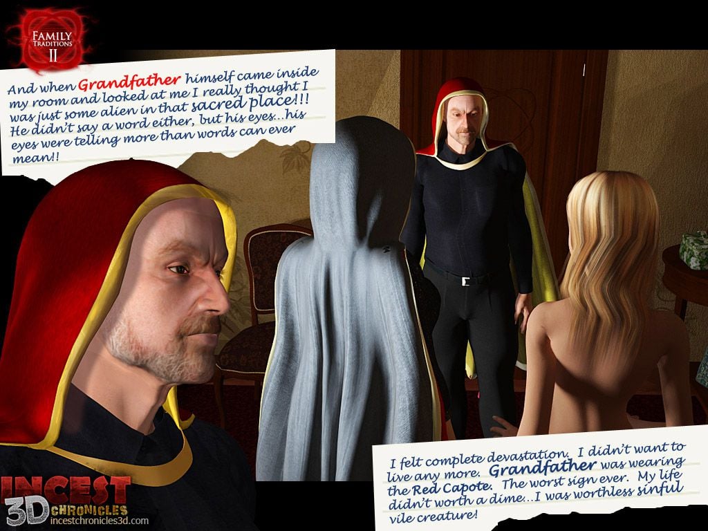 Family Traditions [IncestChronicles3D] 2 . Family Traditions - Dreadful Sin - Chapter 2 [IncestChronicles3D] – page 24