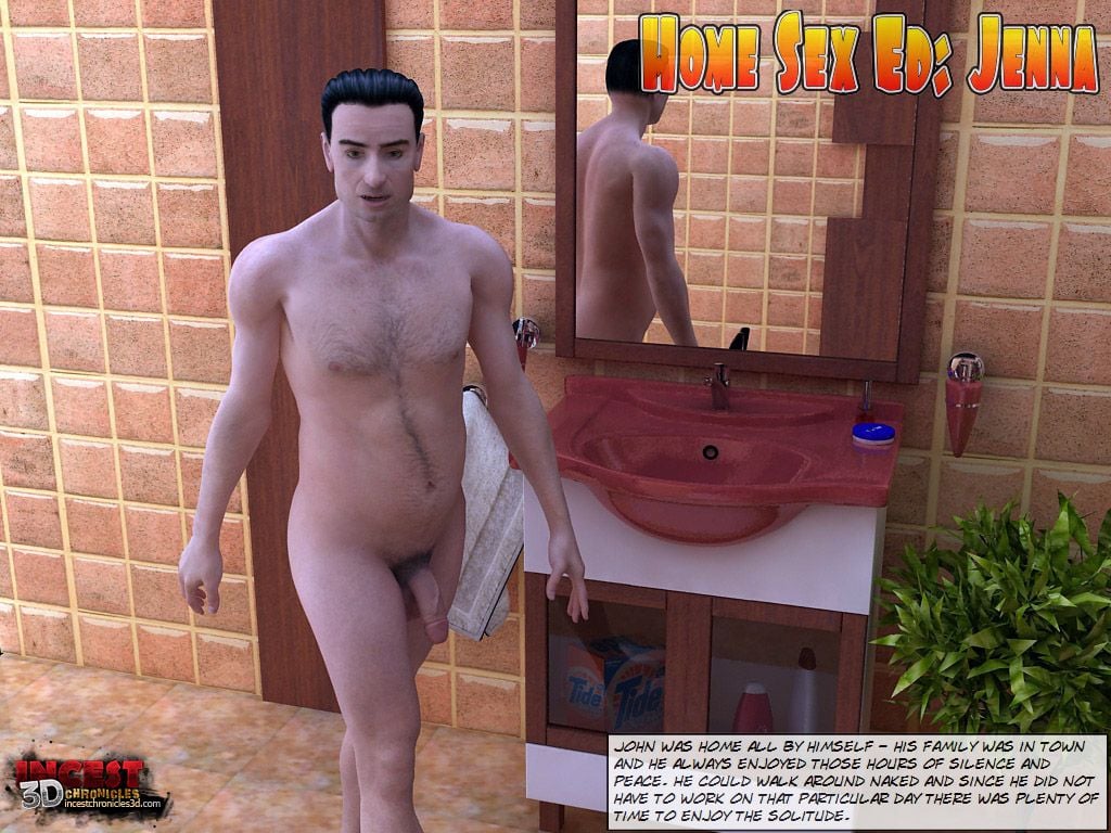 Home Sex Ed [IncestChronicles3D] 1 . Home Sex Ed - Chapter 1 [IncestChronicles3D] – page 1