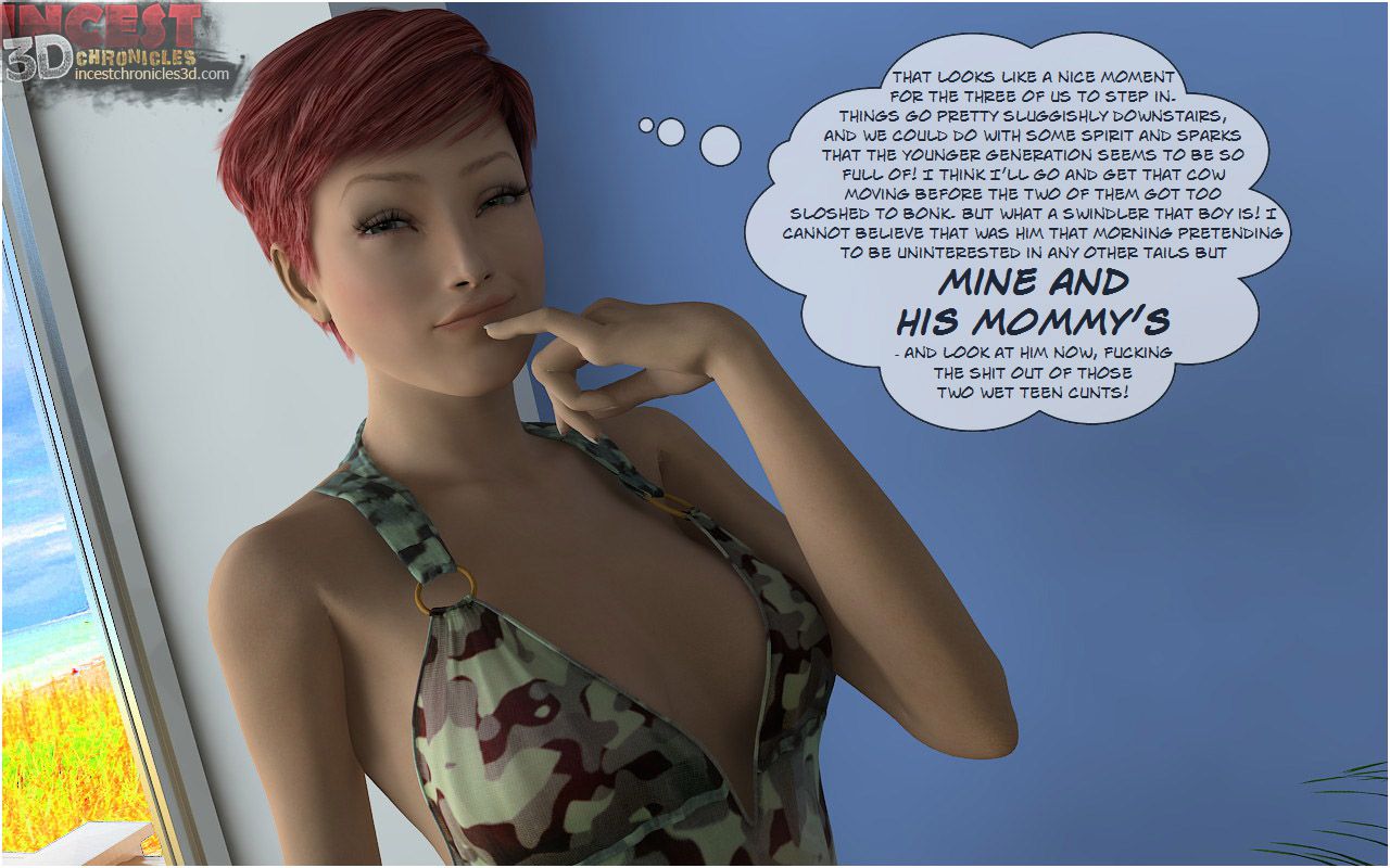 Daddy’s Birthday [IncestChronicles3D] 3 . Incest Party - Chapter 3 [IncestChronicles3D] – page 23