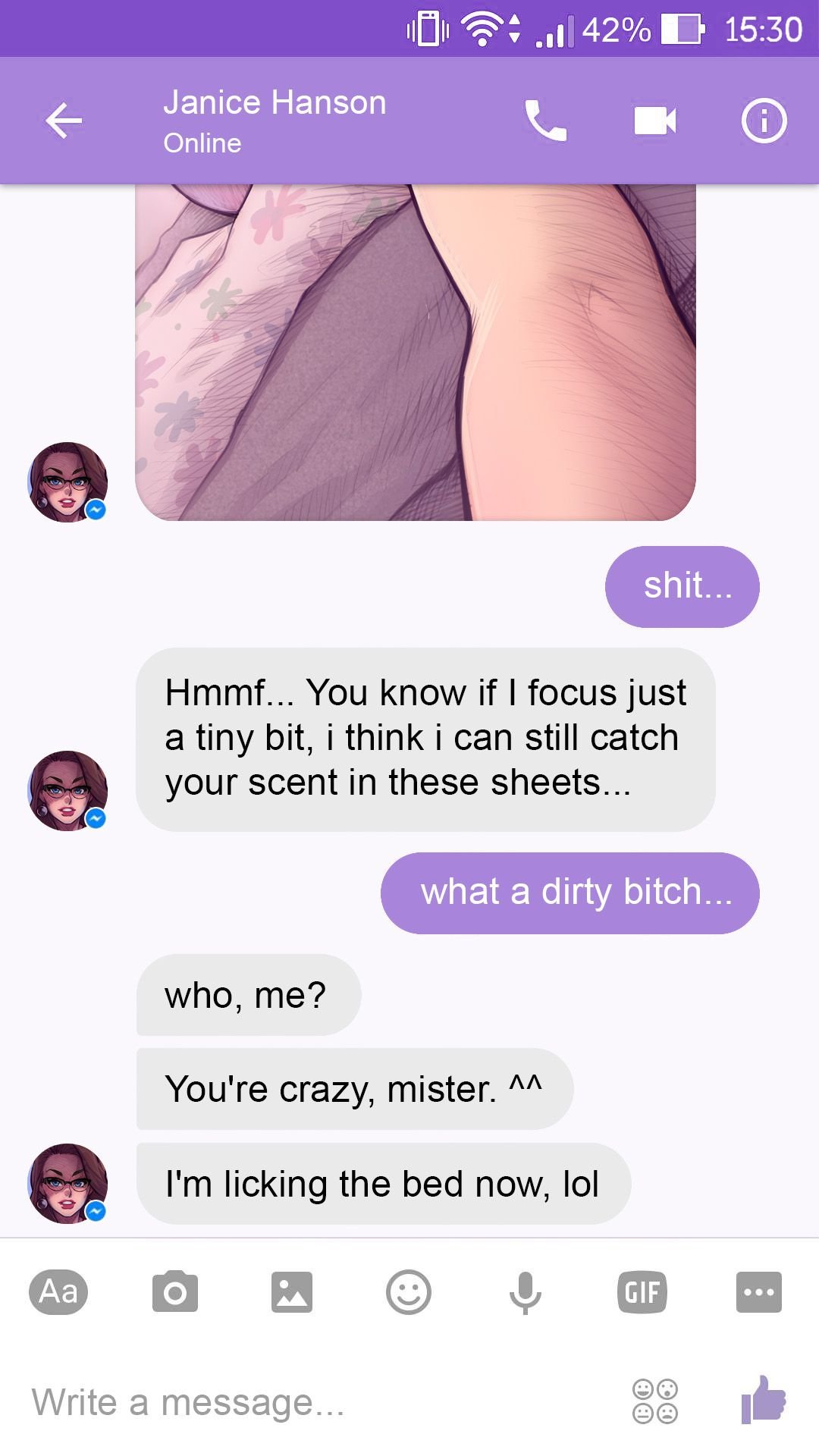 Chat With Janice [Romulo Melkor Mancin] 1 . Chat With Janice - Chapter 1 [Romulo Melkor Mancin] – page 10