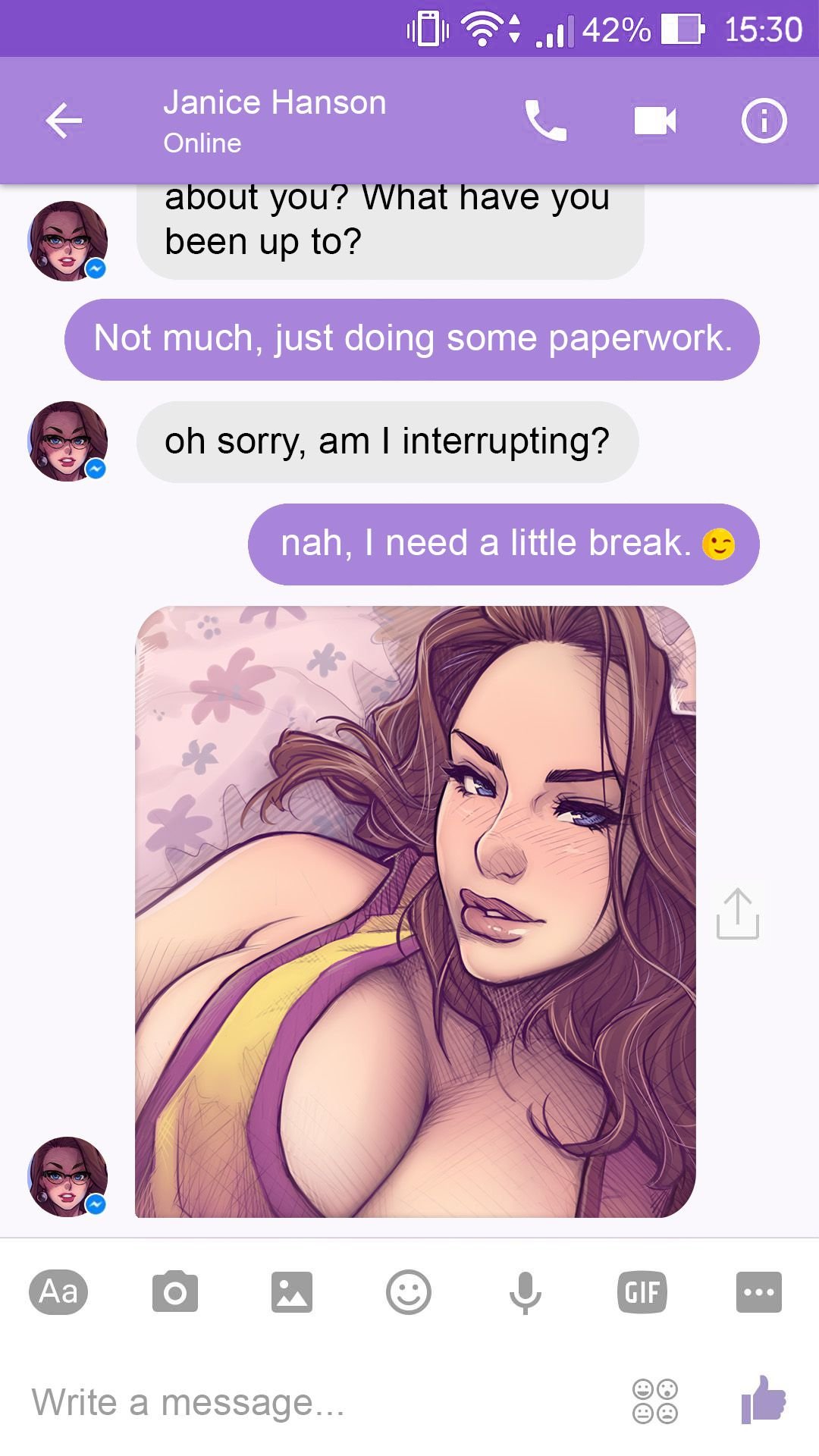 Chat With Janice [Romulo Melkor Mancin] 1 . Chat With Janice - Chapter 1 [Romulo Melkor Mancin] – page 3