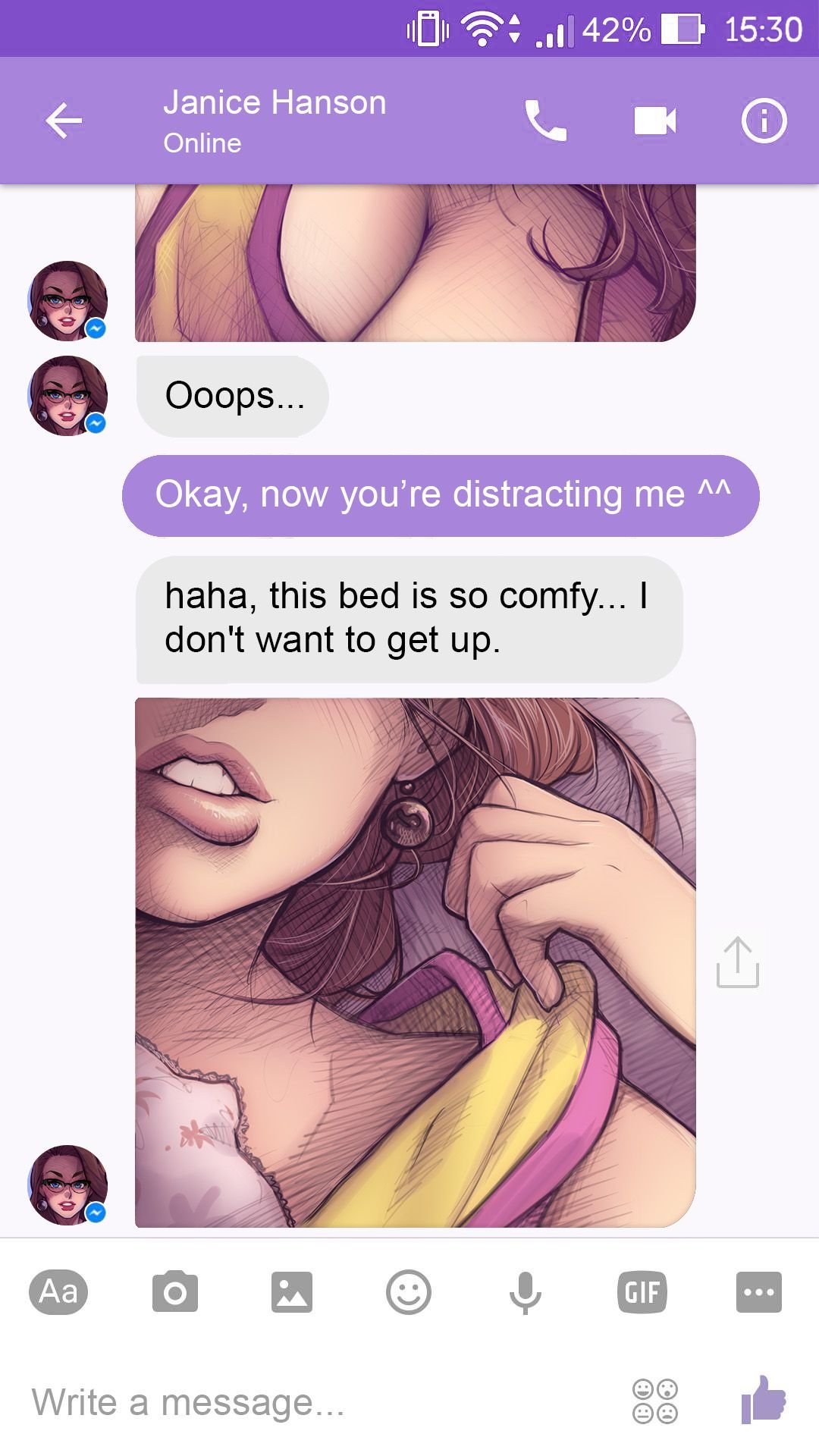 Chat With Janice [Romulo Melkor Mancin] 1 . Chat With Janice - Chapter 1 [Romulo Melkor Mancin] – page 5