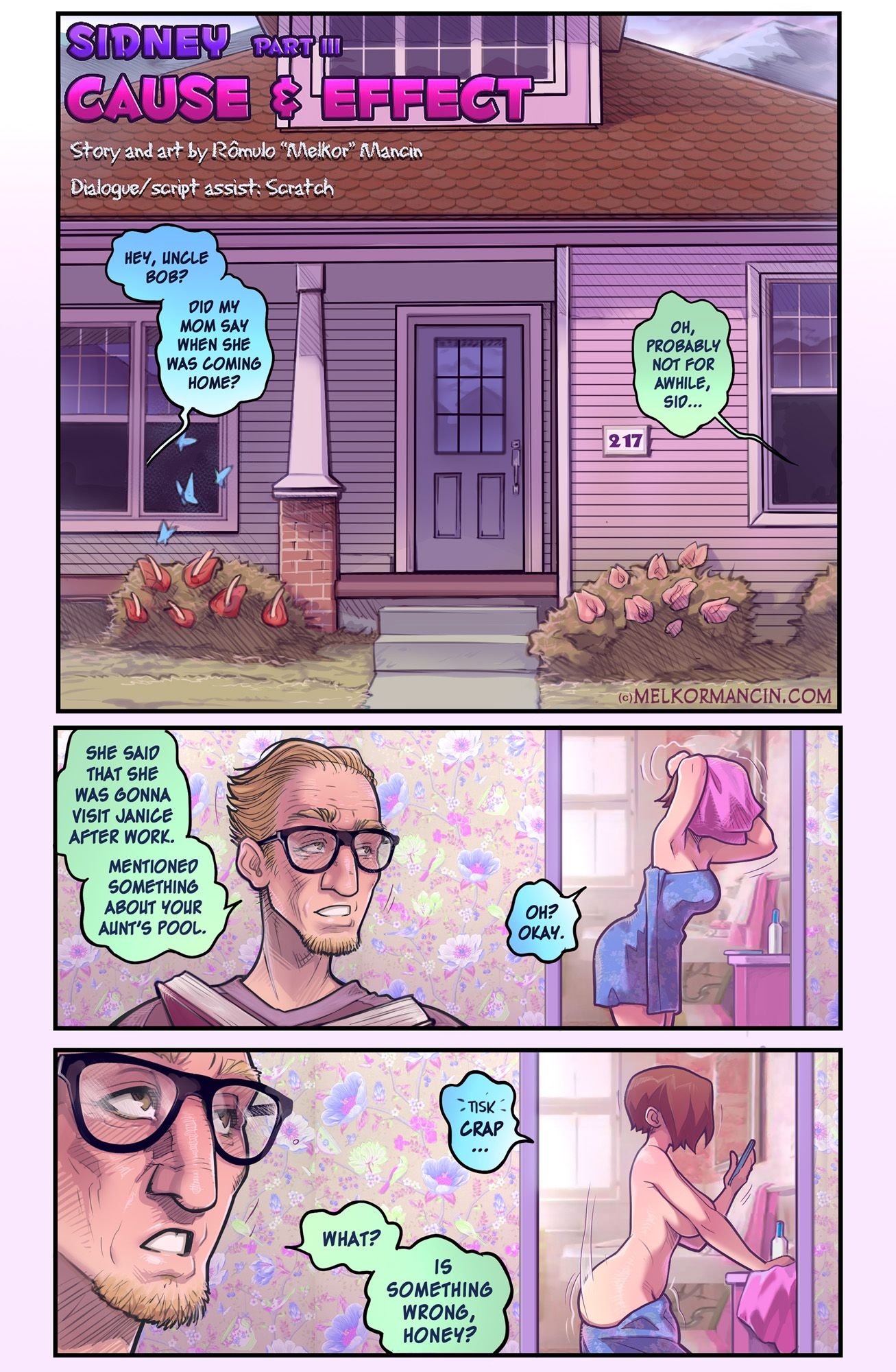 Sidney [Romulo Melkor Mancin] 3 . Sidney  - Chapter 3 Cause And Effect [Romulo Melkor Mancin] – page 2