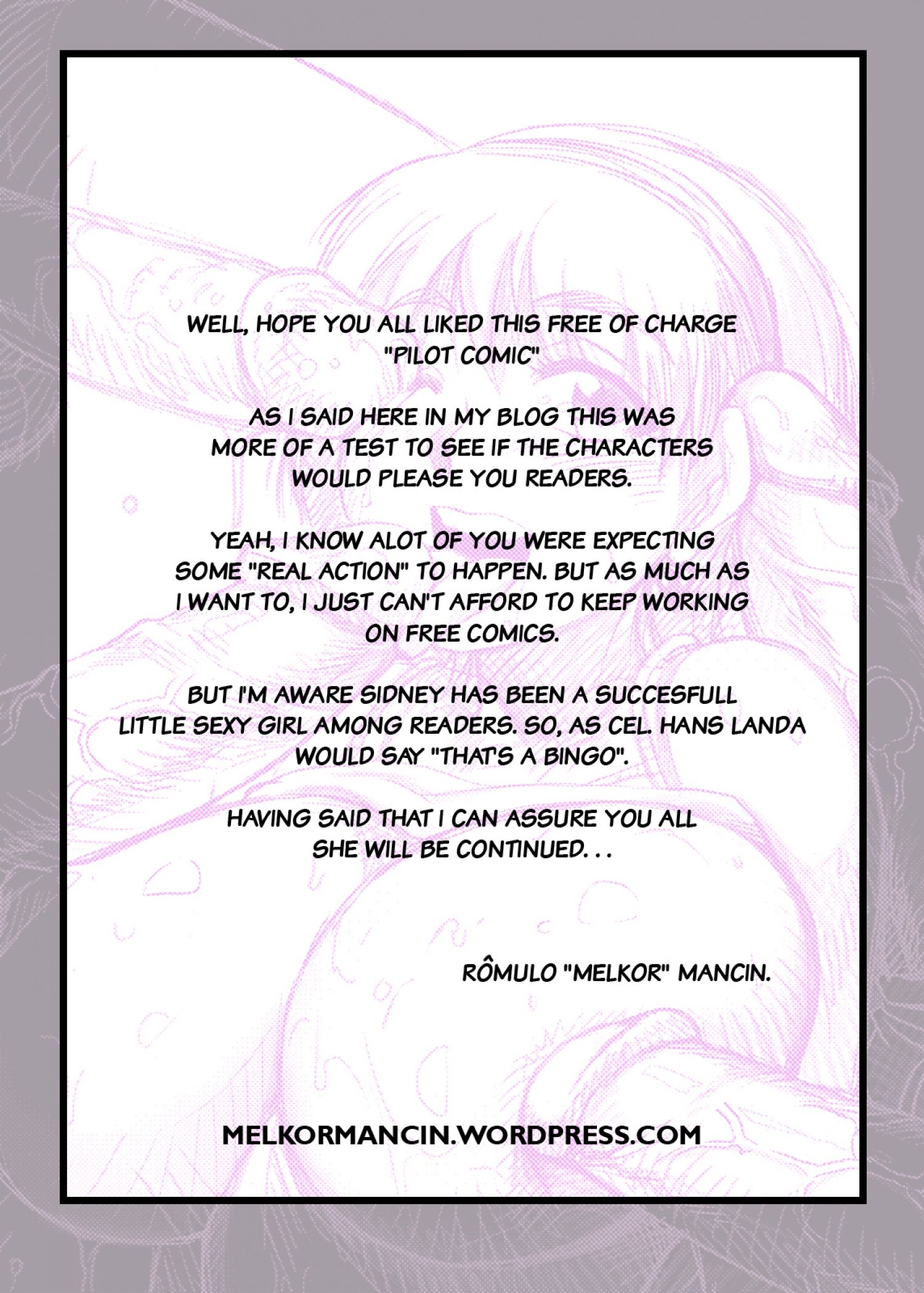 Sidney [Romulo Melkor Mancin] 1 . Sidney  - 1 [Romulo Melkor Mancin] – page 13