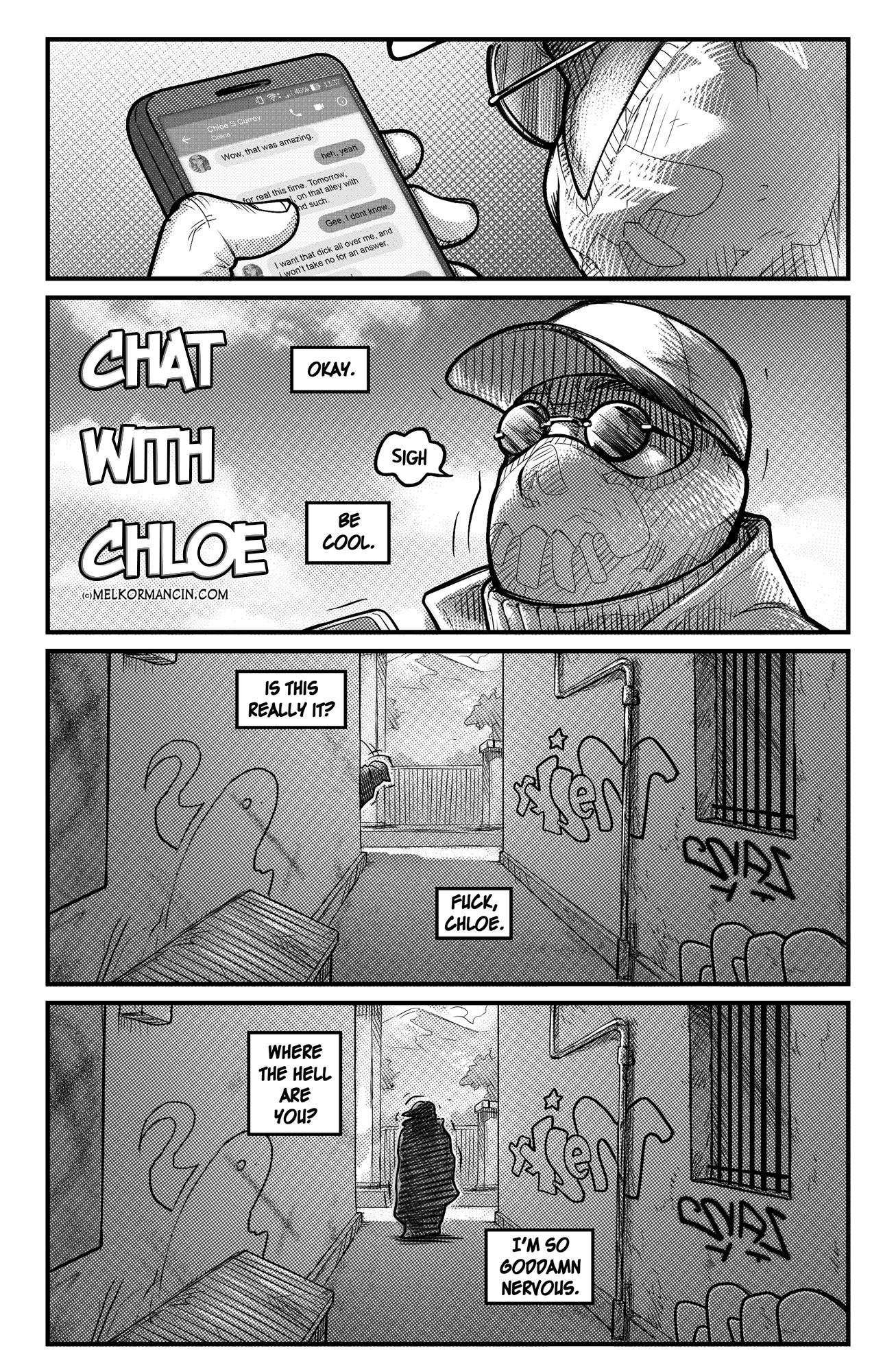A Chat With Chloe [Romulo Melkor Mancin] 2 . A Chat With Chloe -  [Romulo Melkor Mancin] – page 1