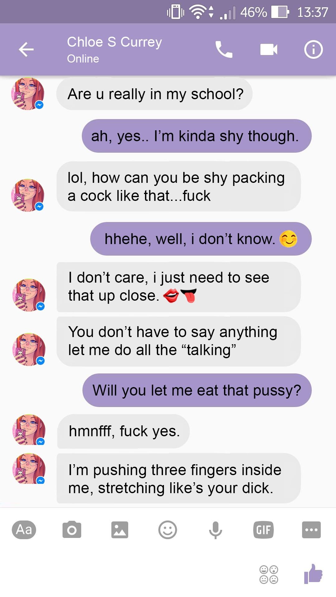 A Chat With Chloe [Romulo Melkor Mancin] 1 . A Chat With Chloe - Text Message [Romulo Melkor Mancin] – page 21