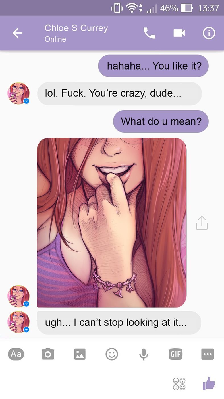 A Chat With Chloe [Romulo Melkor Mancin] 1 . A Chat With Chloe - Text Message [Romulo Melkor Mancin] – page 5