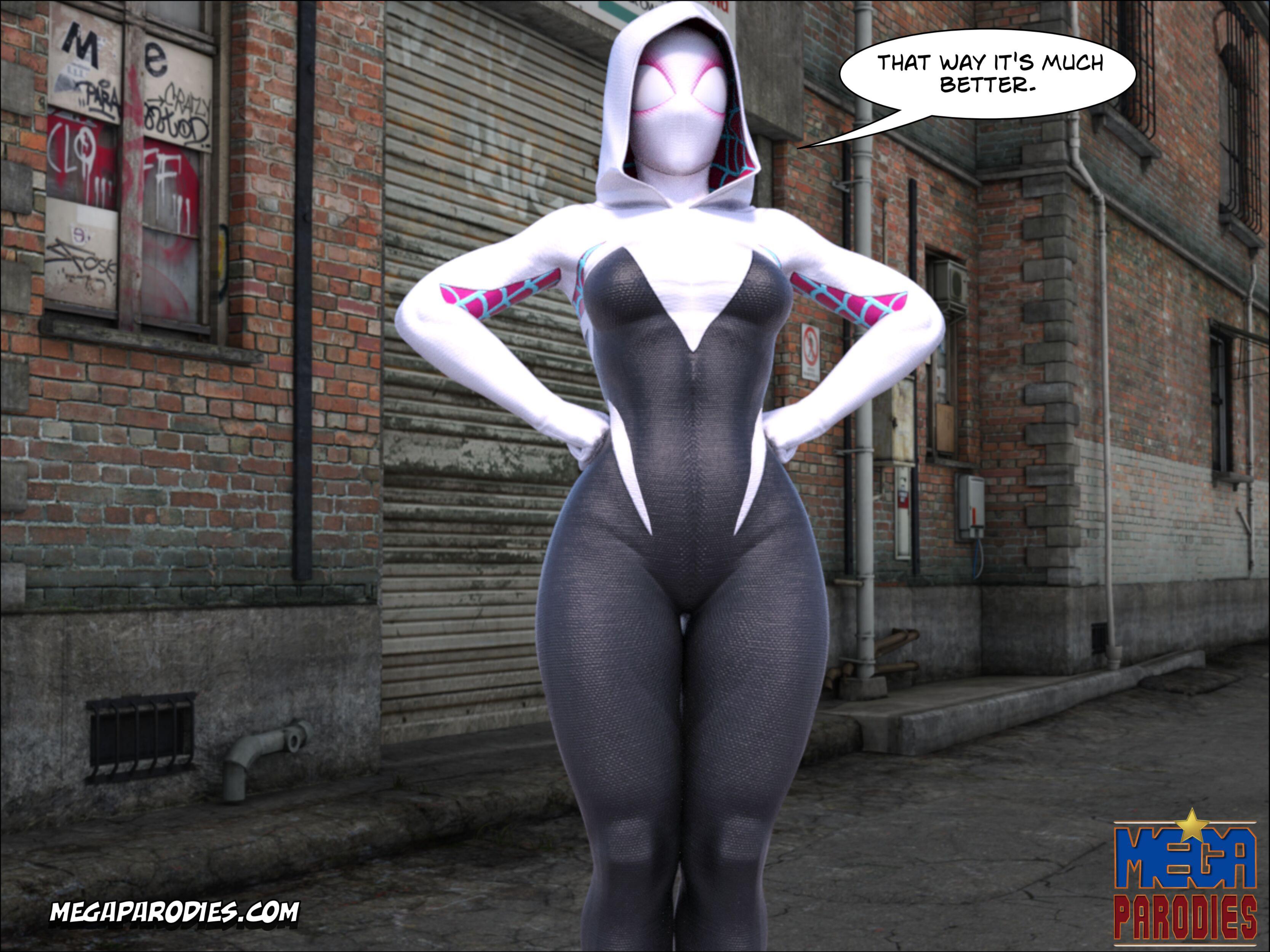 Spider-Gwen X Rhino (Spider-Man) [MegaParodies] 3 . Spider-Gwen X Rhino - Chapter 3 (Spider-Man) [MegaParodies] – page 41
