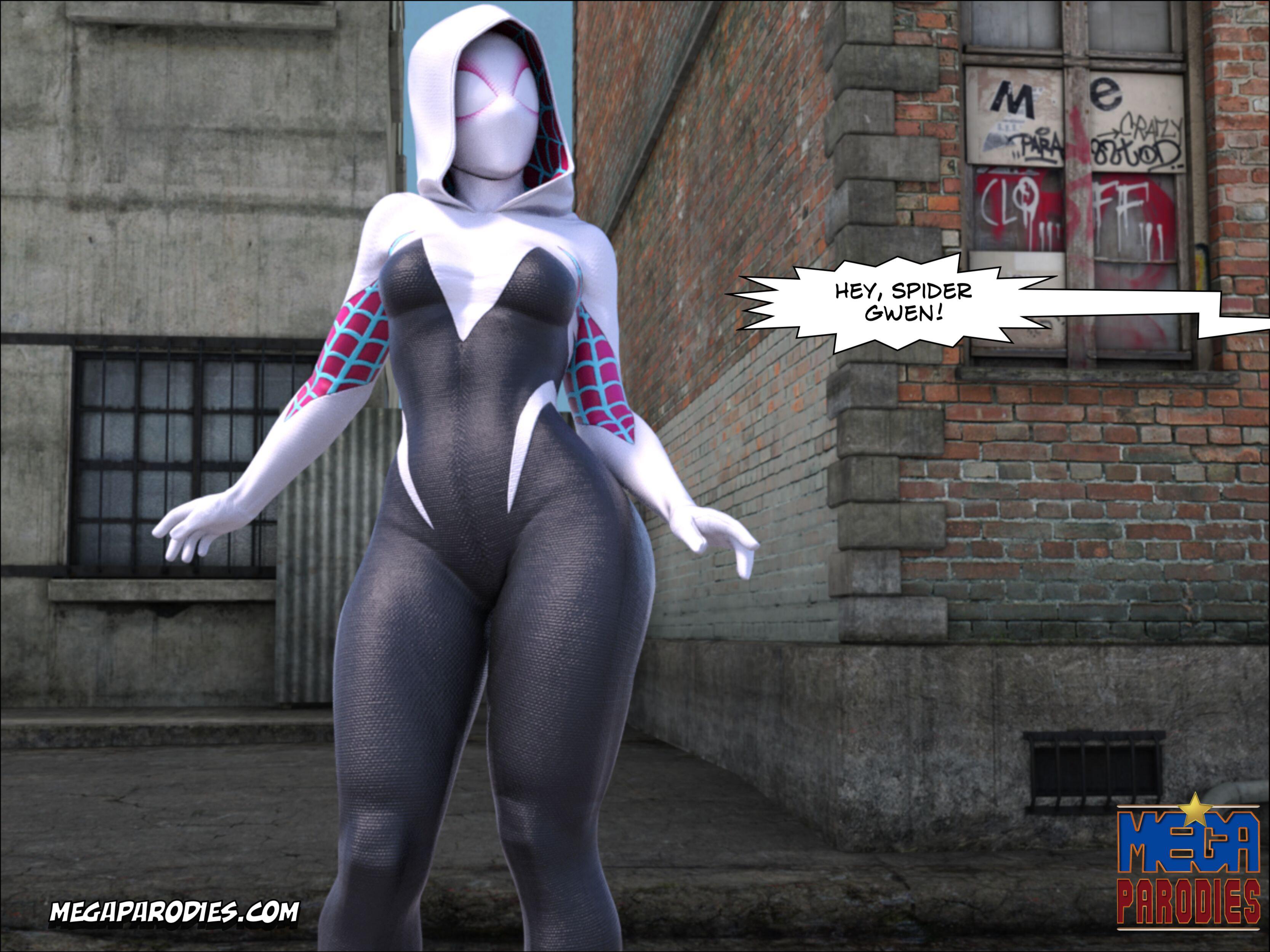 Spider-Gwen X Rhino (Spider-Man) [MegaParodies] 3 . Spider-Gwen X Rhino - Chapter 3 (Spider-Man) [MegaParodies] – page 42