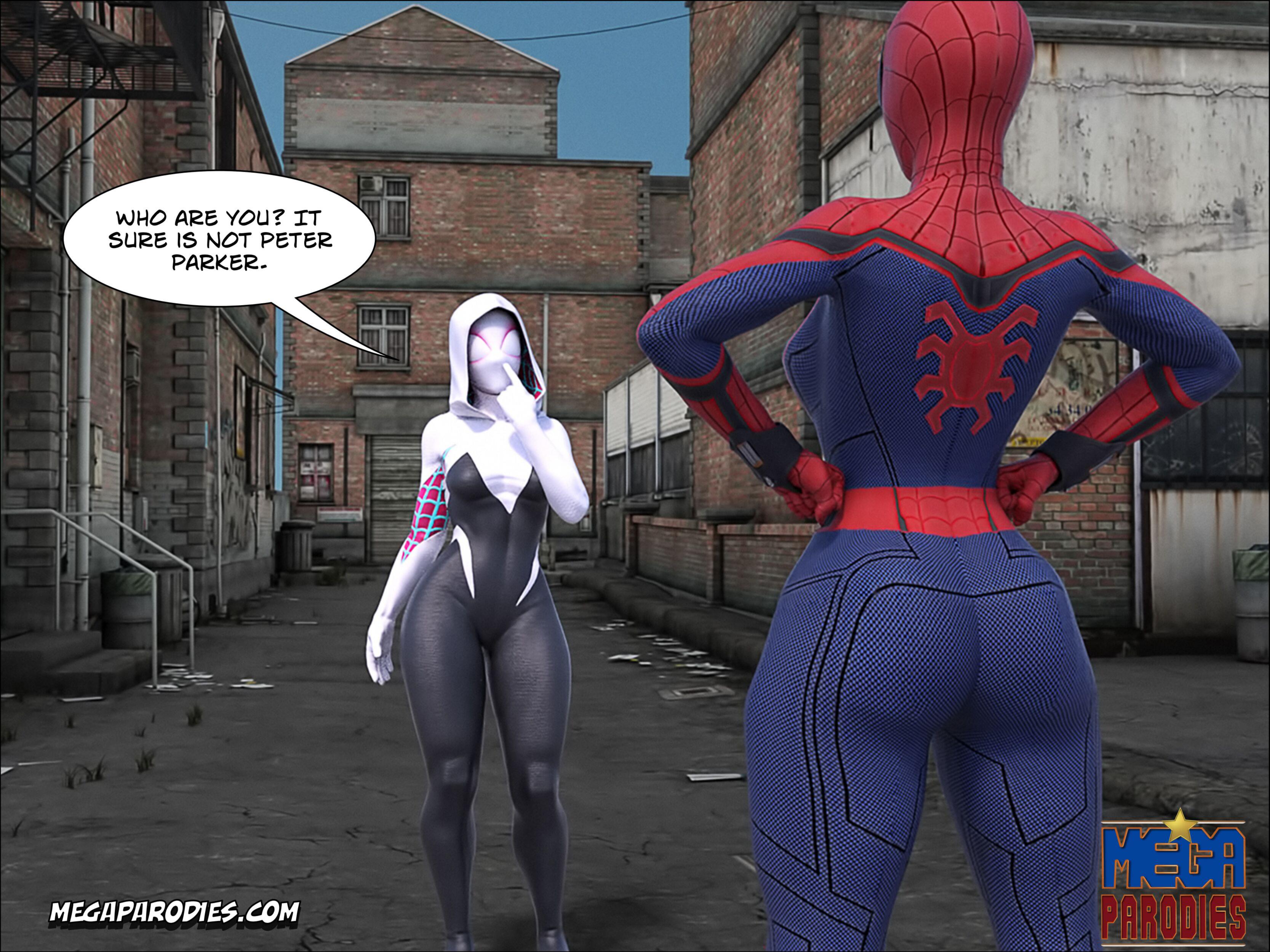 Spider-Gwen X Rhino (Spider-Man) [MegaParodies] 3 . Spider-Gwen X Rhino - Chapter 3 (Spider-Man) [MegaParodies] – page 44