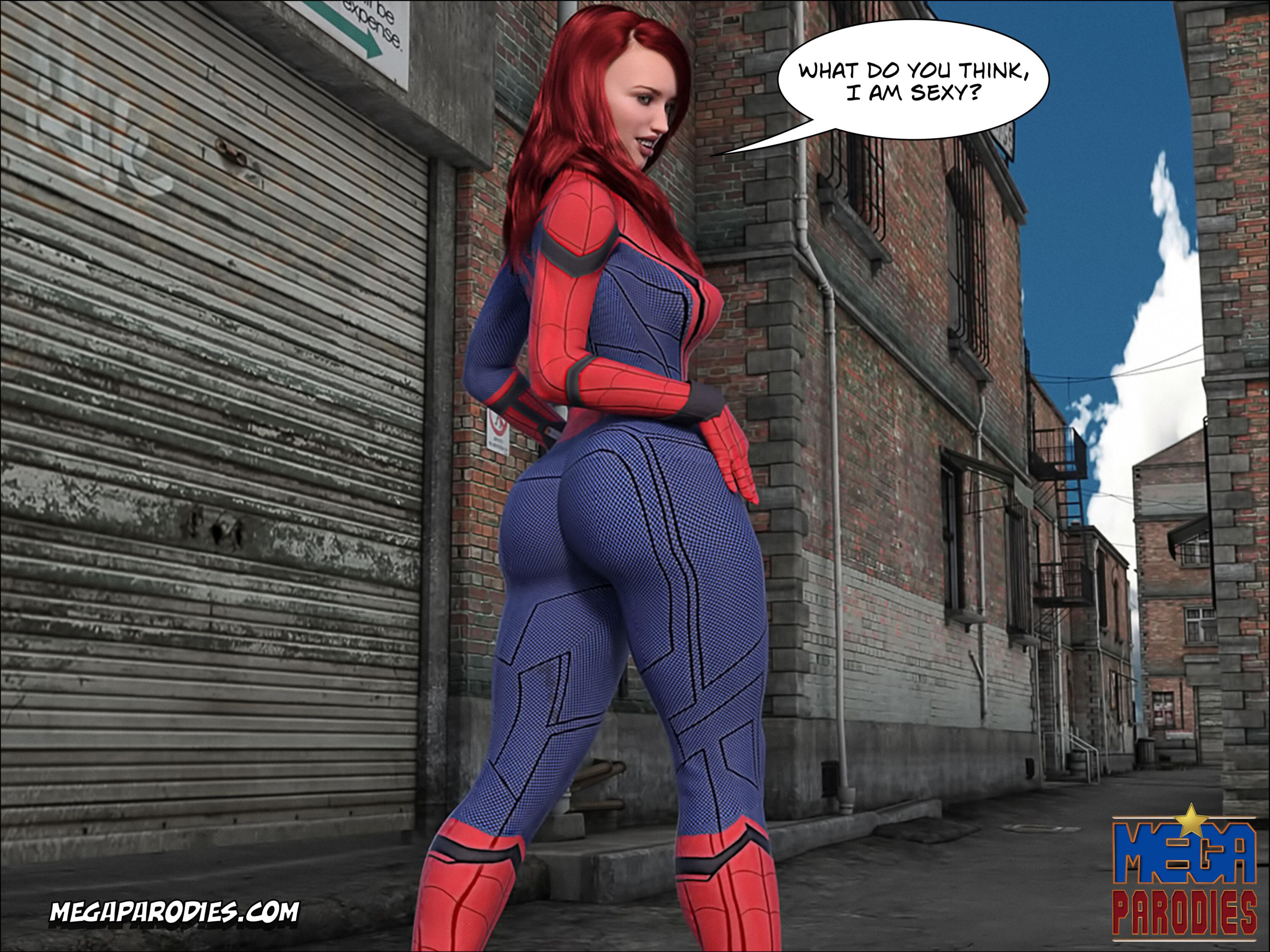Spider-Gwen X Rhino (Spider-Man) [MegaParodies] 3 . Spider-Gwen X Rhino - Chapter 3 (Spider-Man) [MegaParodies] – page 47