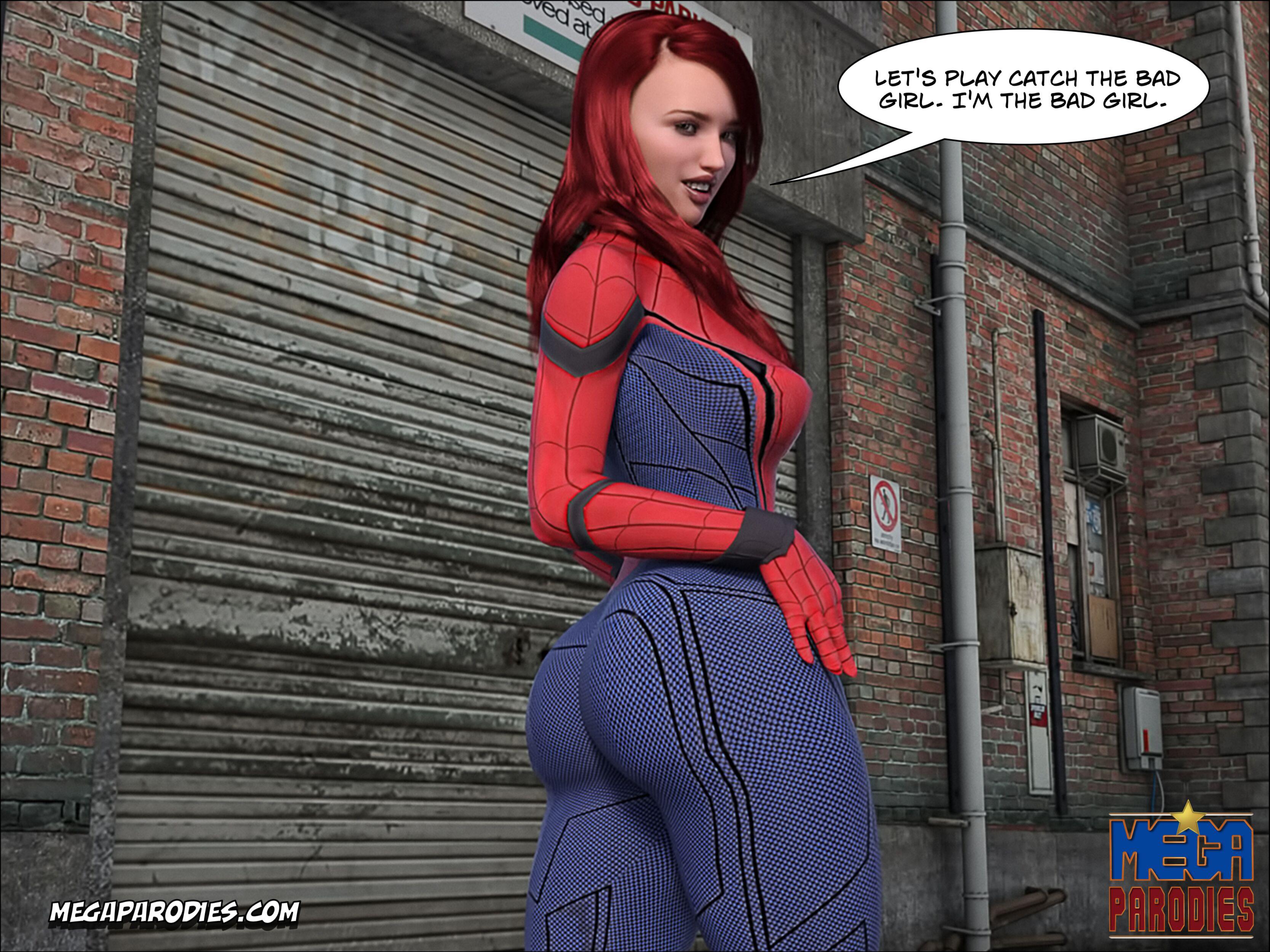 Spider-Gwen X Rhino (Spider-Man) [MegaParodies] 3 . Spider-Gwen X Rhino - Chapter 3 (Spider-Man) [MegaParodies] – page 48