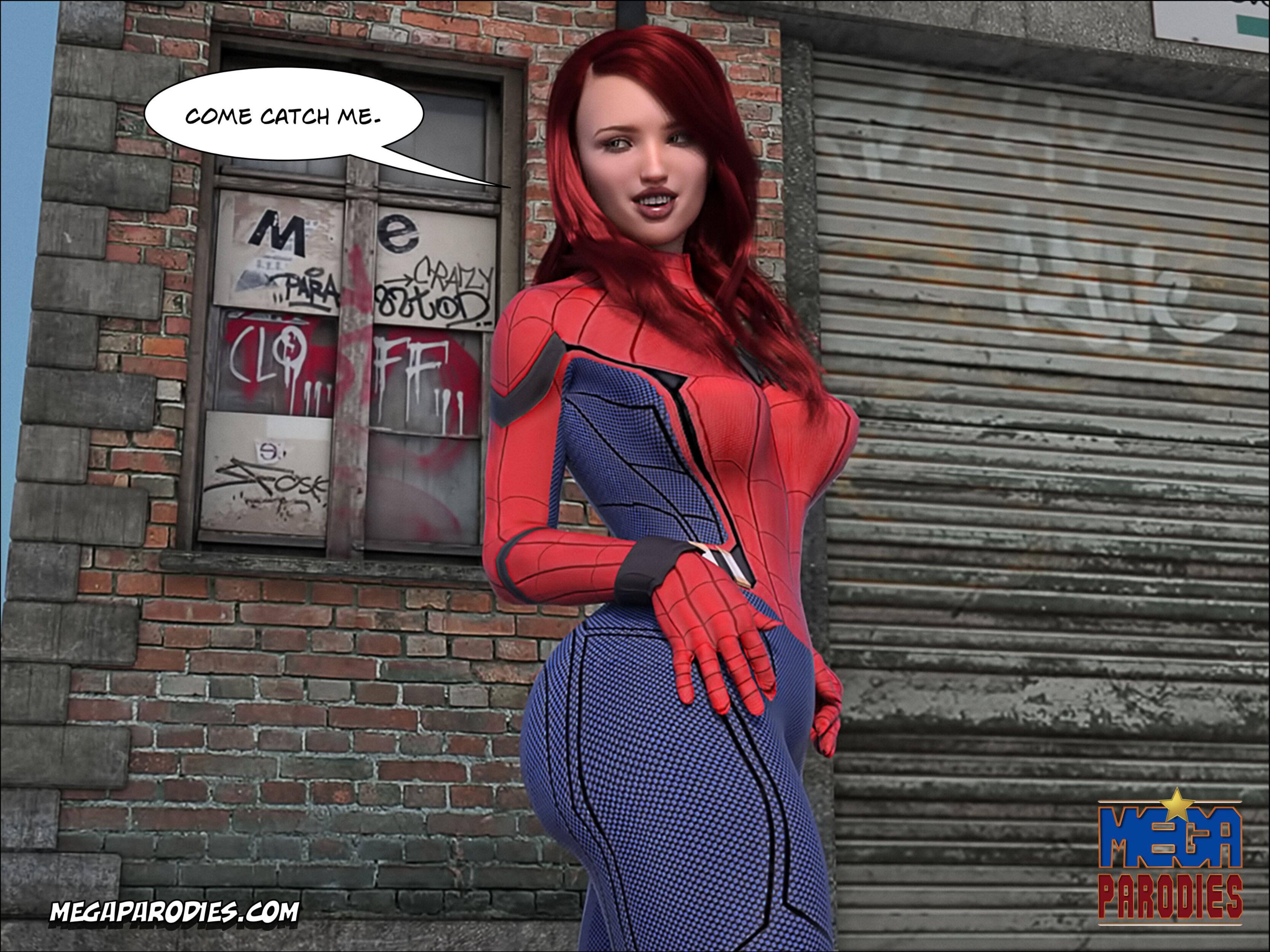 Spider-Gwen X Rhino (Spider-Man) [MegaParodies] 3 . Spider-Gwen X Rhino - Chapter 3 (Spider-Man) [MegaParodies] – page 49