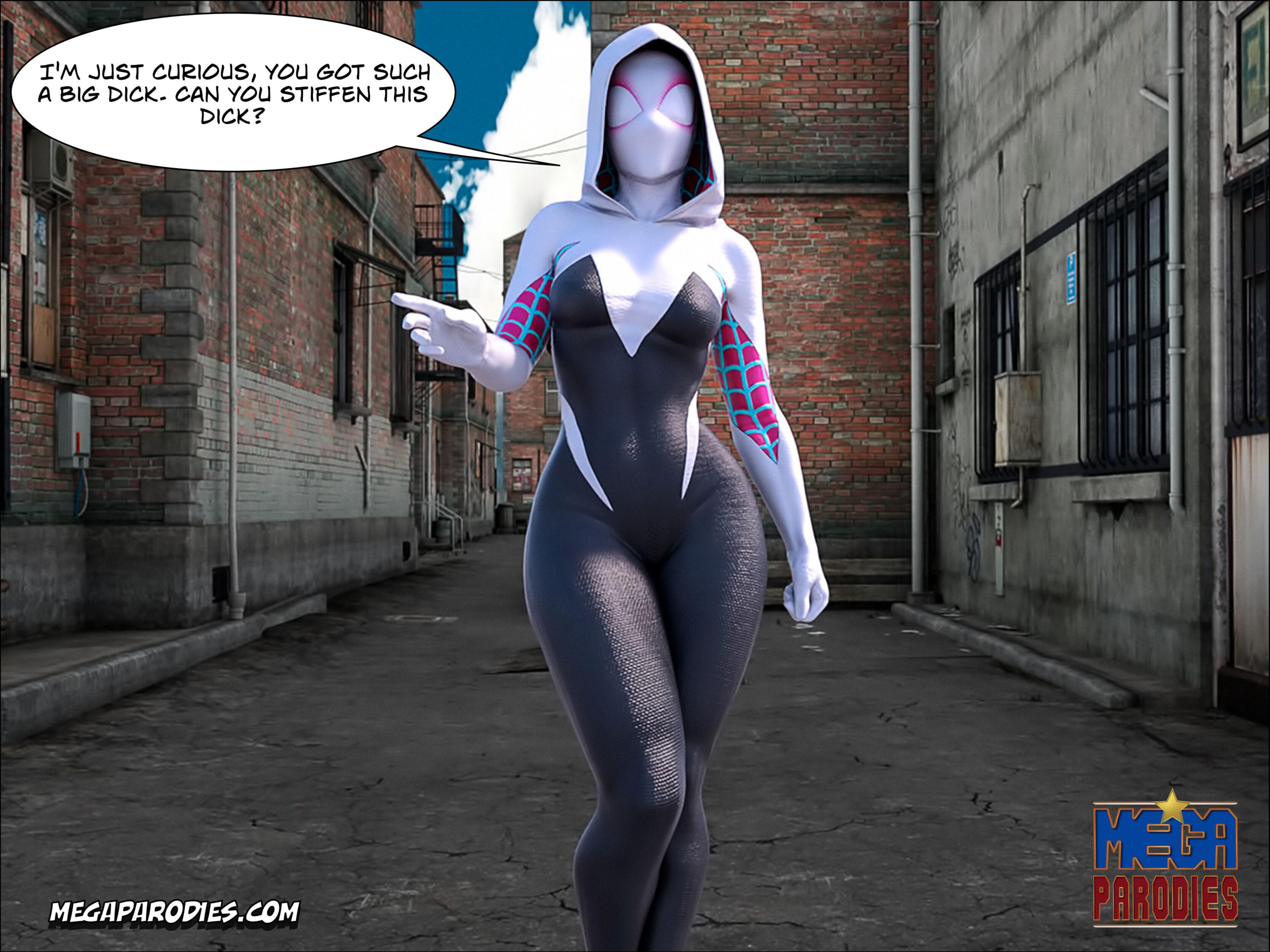 Spider-Gwen X Rhino (Spider-Man) [MegaParodies] 2 . Spider-Gwen X Rhino - Chapter 2 (Spider-Man) [MegaParodies] – page 2