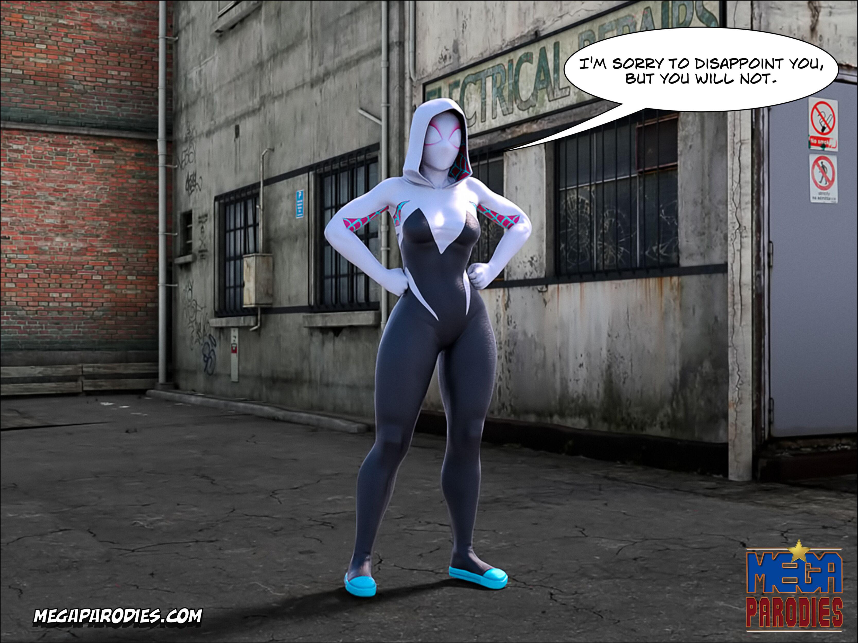 Spider-Gwen X Rhino (Spider-Man) [MegaParodies] 2 . Spider-Gwen X Rhino - Chapter 2 (Spider-Man) [MegaParodies] – page 6