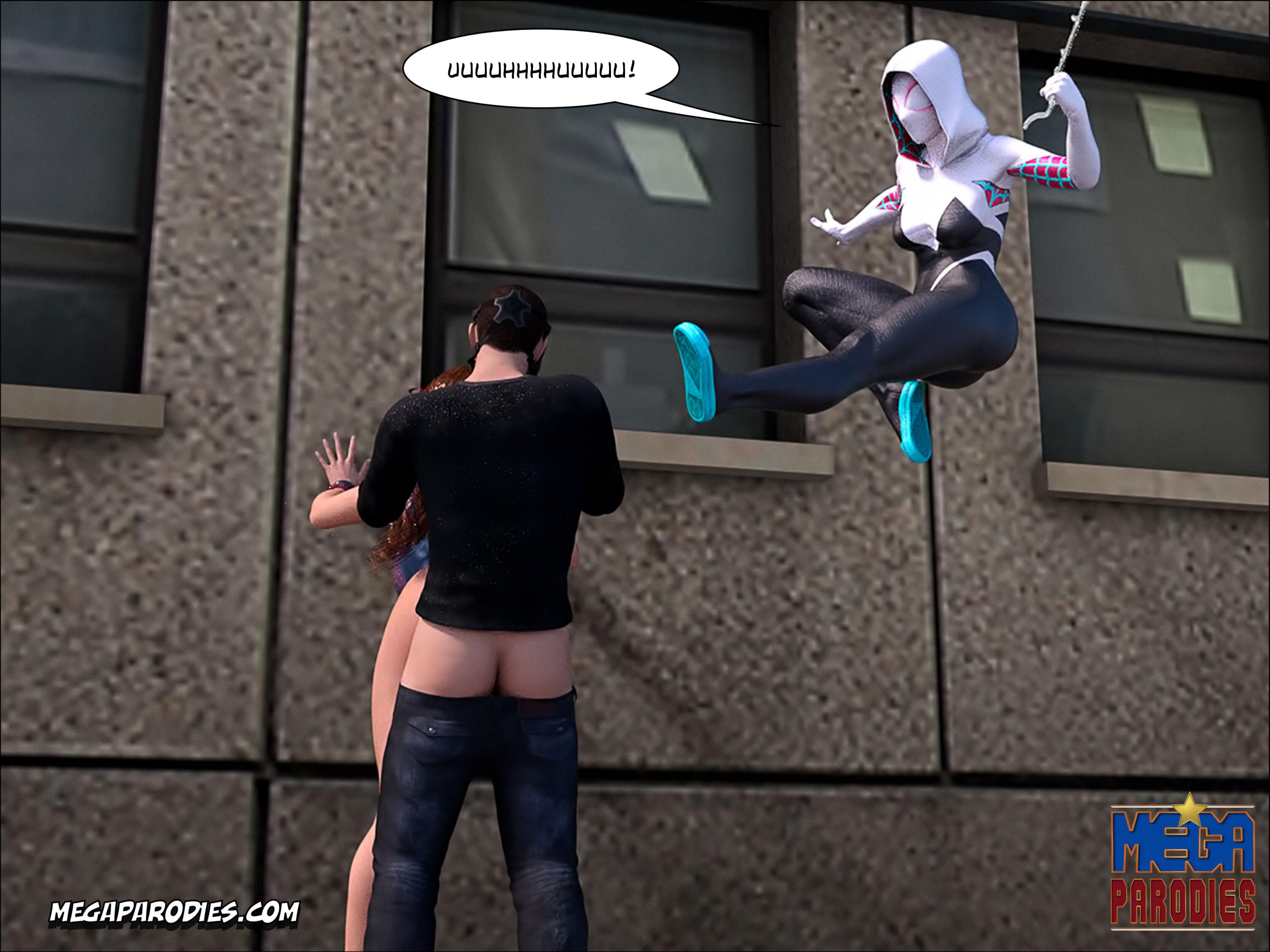 Spider-Gwen X Rhino (Spider-Man) [MegaParodies] 1 . Spider-Gwen X Rhino - Chapter 1 (Spider-Man) [MegaParodies] – page 13