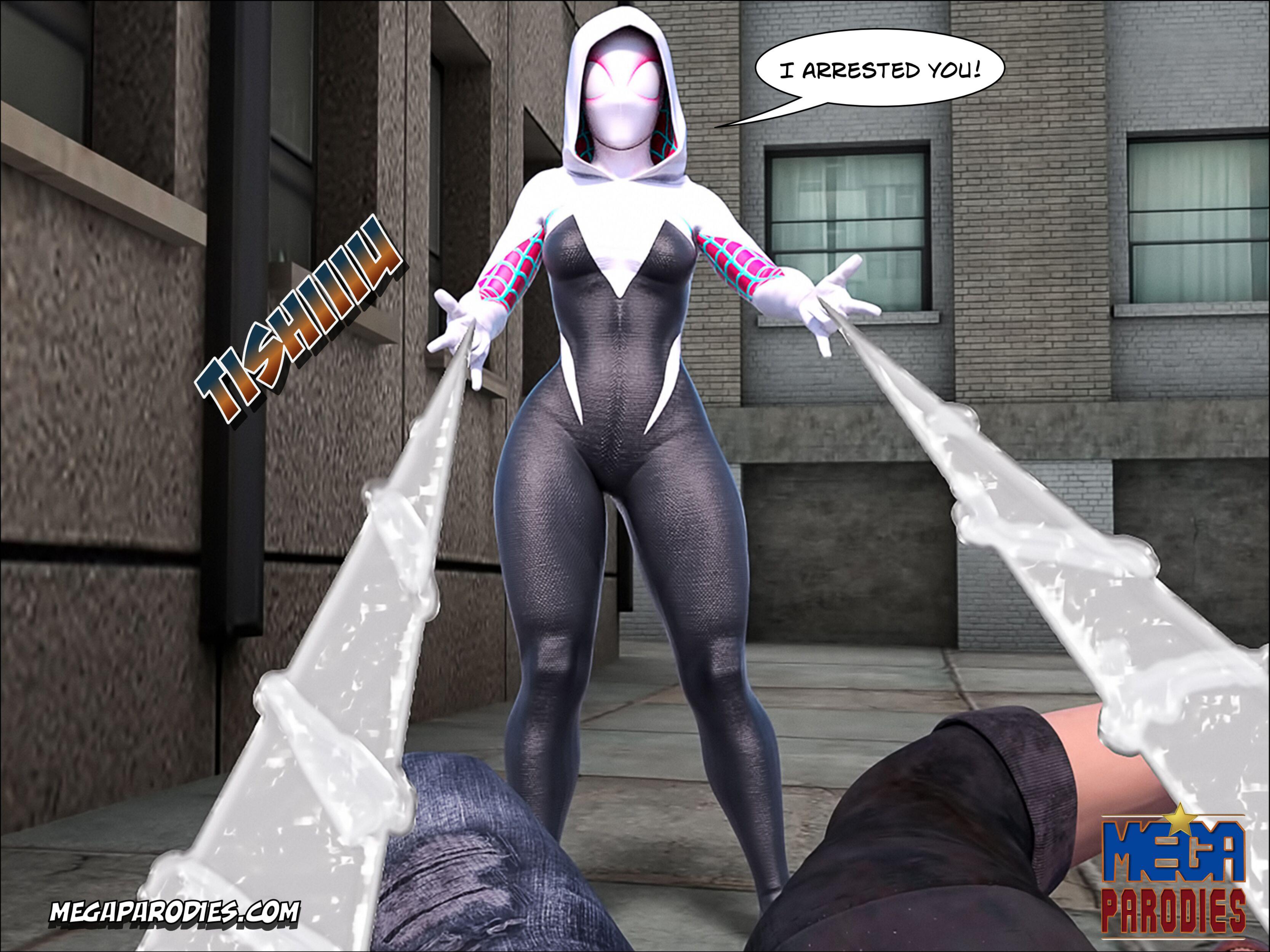 Spider-Gwen X Rhino (Spider-Man) [MegaParodies] 1 . Spider-Gwen X Rhino - Chapter 1 (Spider-Man) [MegaParodies] – page 18