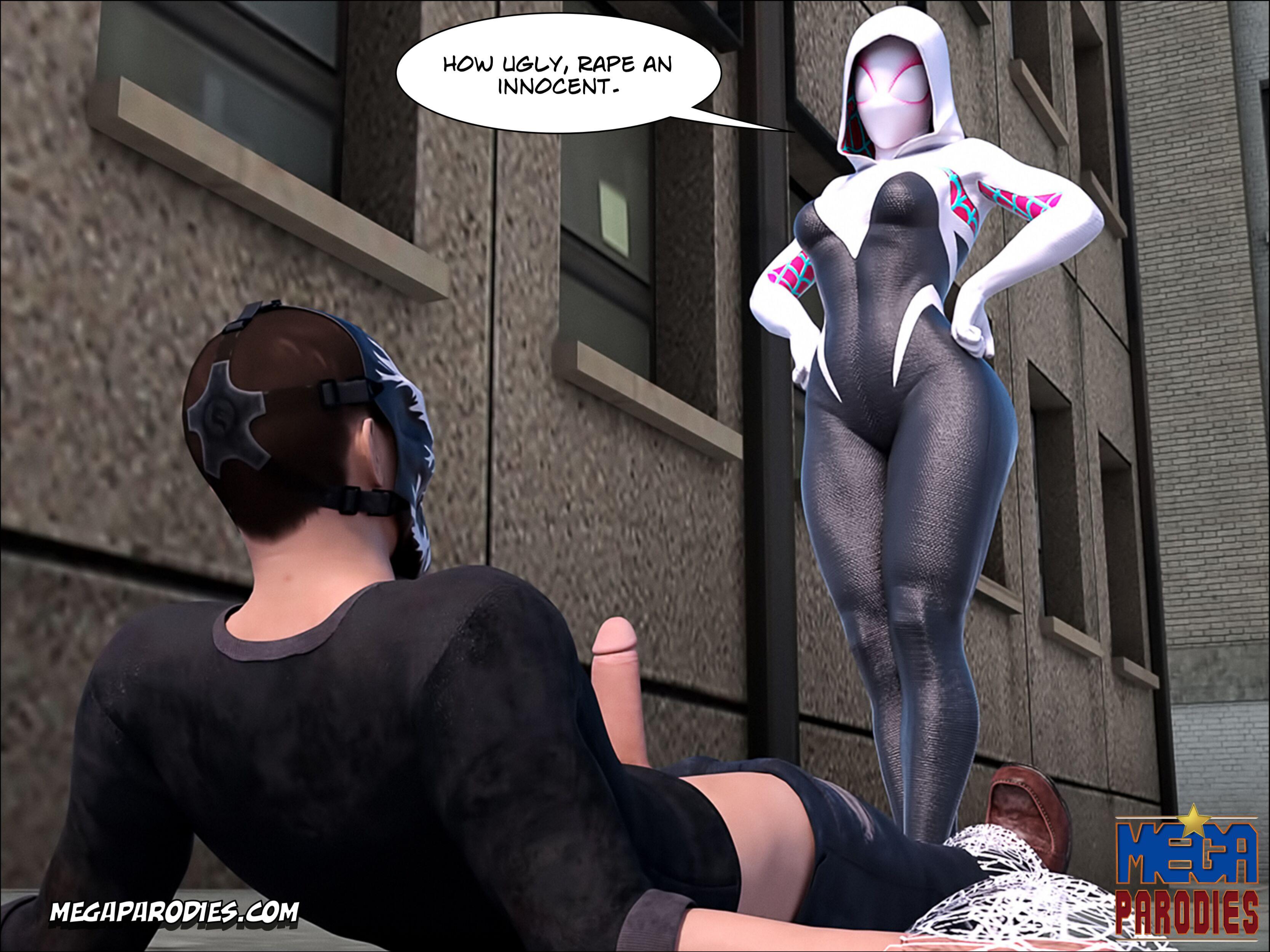 Spider-Gwen X Rhino (Spider-Man) [MegaParodies] 1 . Spider-Gwen X Rhino - Chapter 1 (Spider-Man) [MegaParodies] – page 20