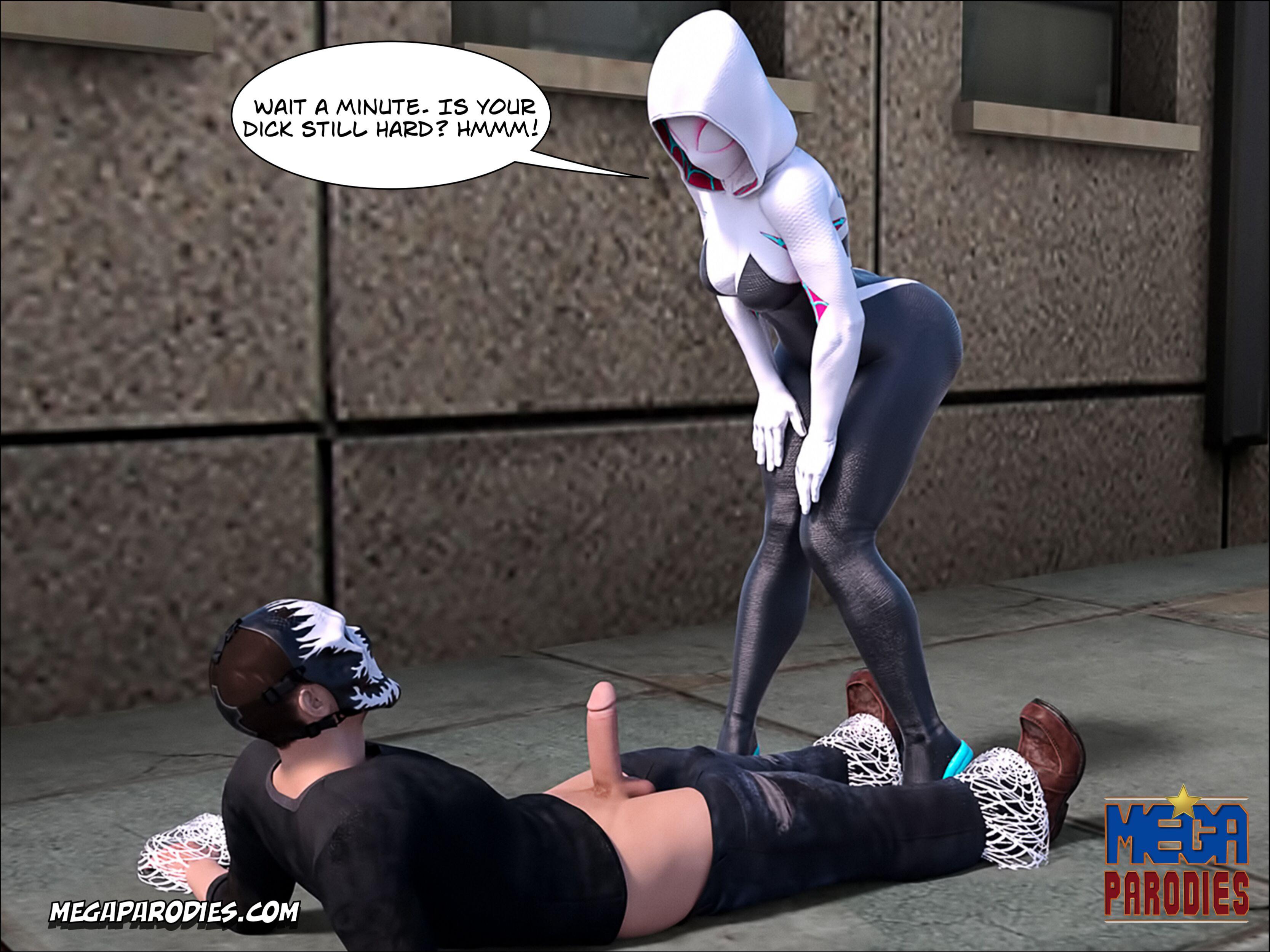 Spider-Gwen X Rhino (Spider-Man) [MegaParodies] 1 . Spider-Gwen X Rhino - Chapter 1 (Spider-Man) [MegaParodies] – page 21