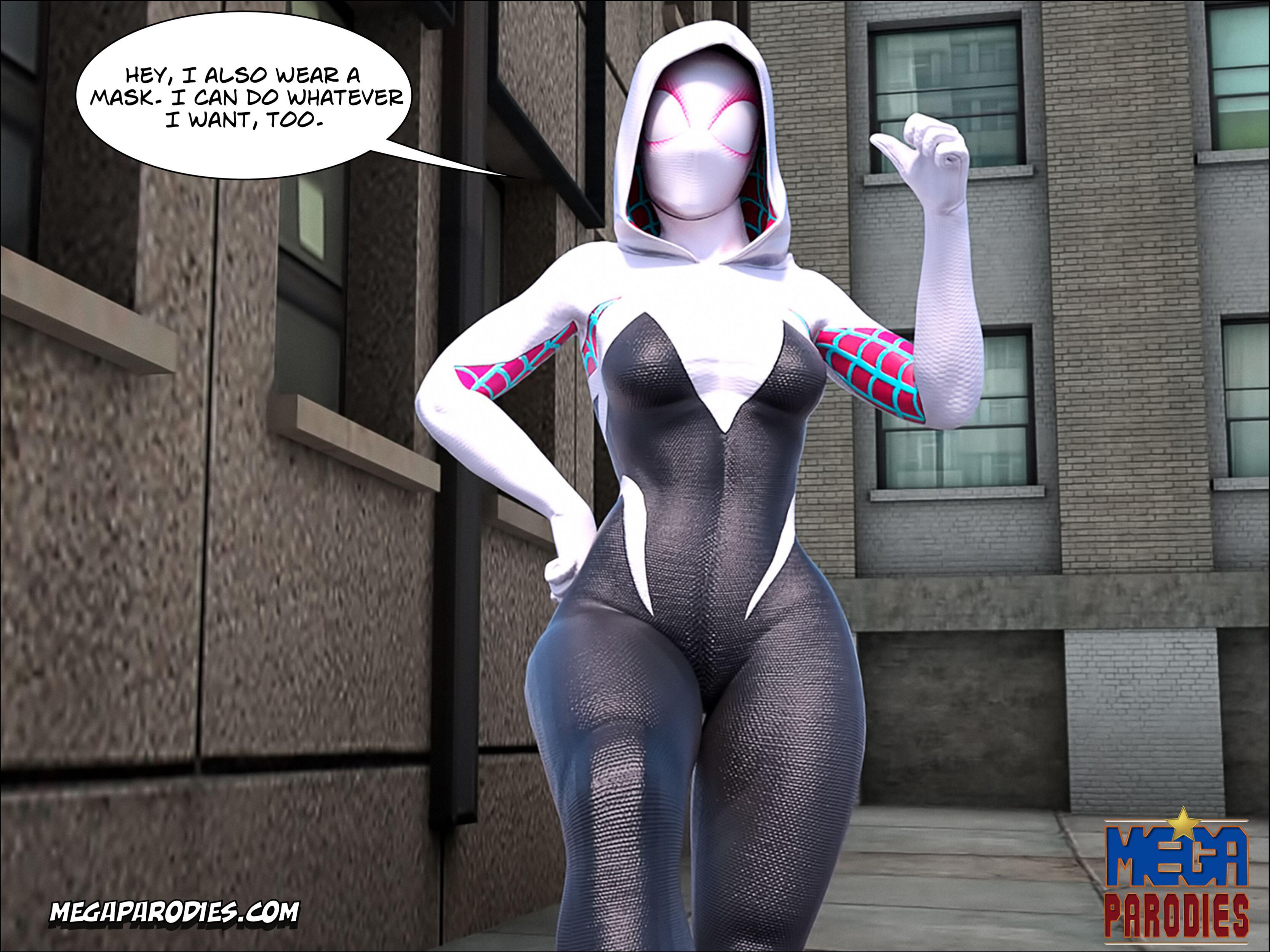 Spider-Gwen X Rhino (Spider-Man) [MegaParodies] 1 . Spider-Gwen X Rhino - Chapter 1 (Spider-Man) [MegaParodies] – page 25