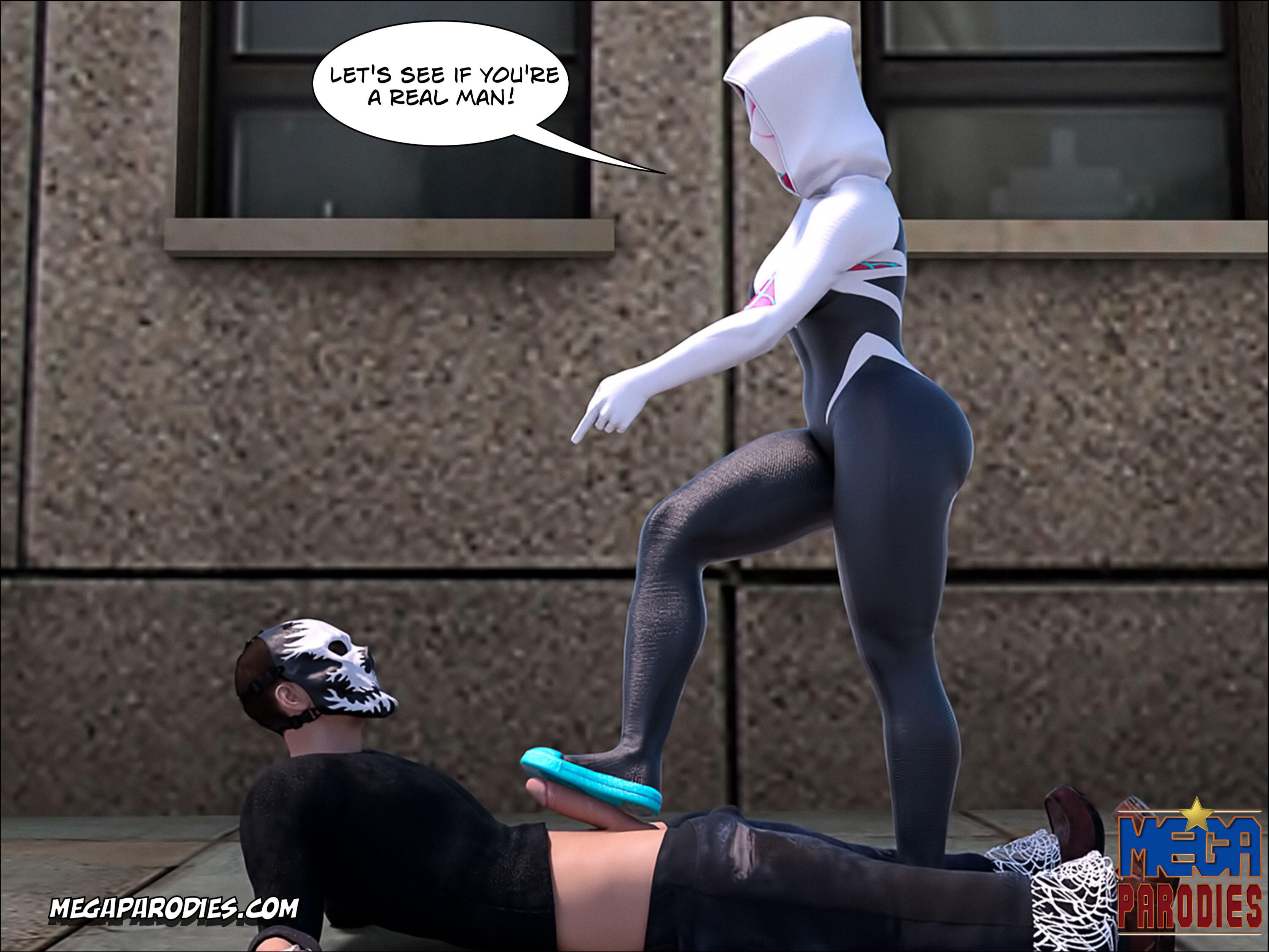 Spider-Gwen X Rhino (Spider-Man) [MegaParodies] 1 . Spider-Gwen X Rhino - Chapter 1 (Spider-Man) [MegaParodies] – page 26