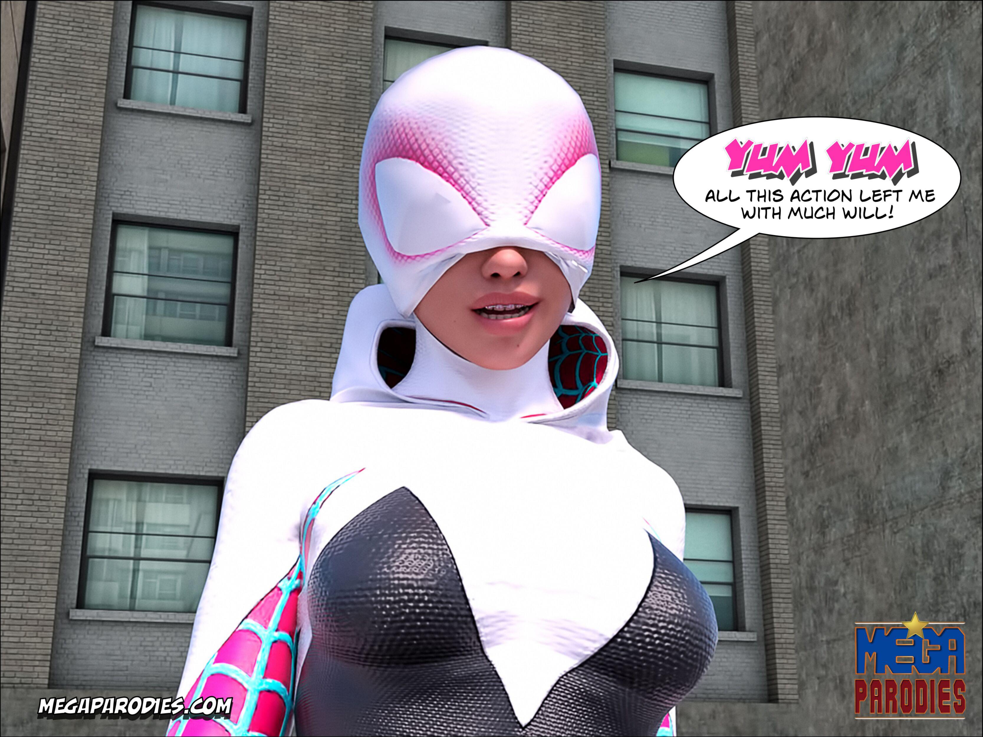 Spider-Gwen X Rhino (Spider-Man) [MegaParodies] 1 . Spider-Gwen X Rhino - Chapter 1 (Spider-Man) [MegaParodies] – page 31