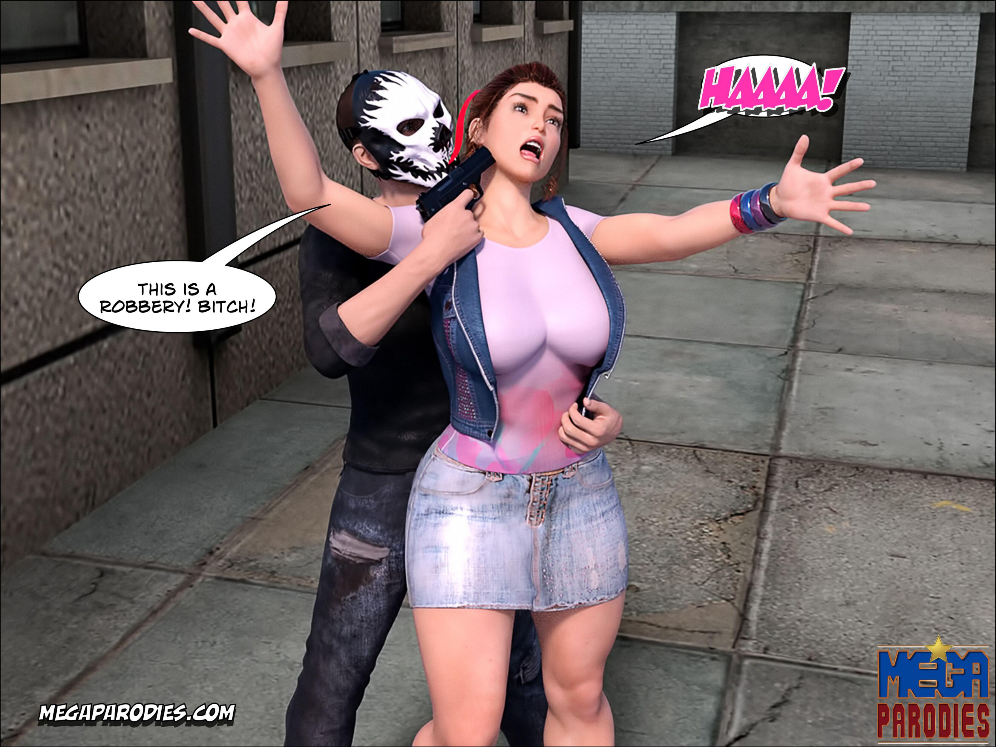 Spider-Gwen X Rhino (Spider-Man) [MegaParodies] 1 . Spider-Gwen X Rhino - Chapter 1 (Spider-Man) [MegaParodies] – page 4