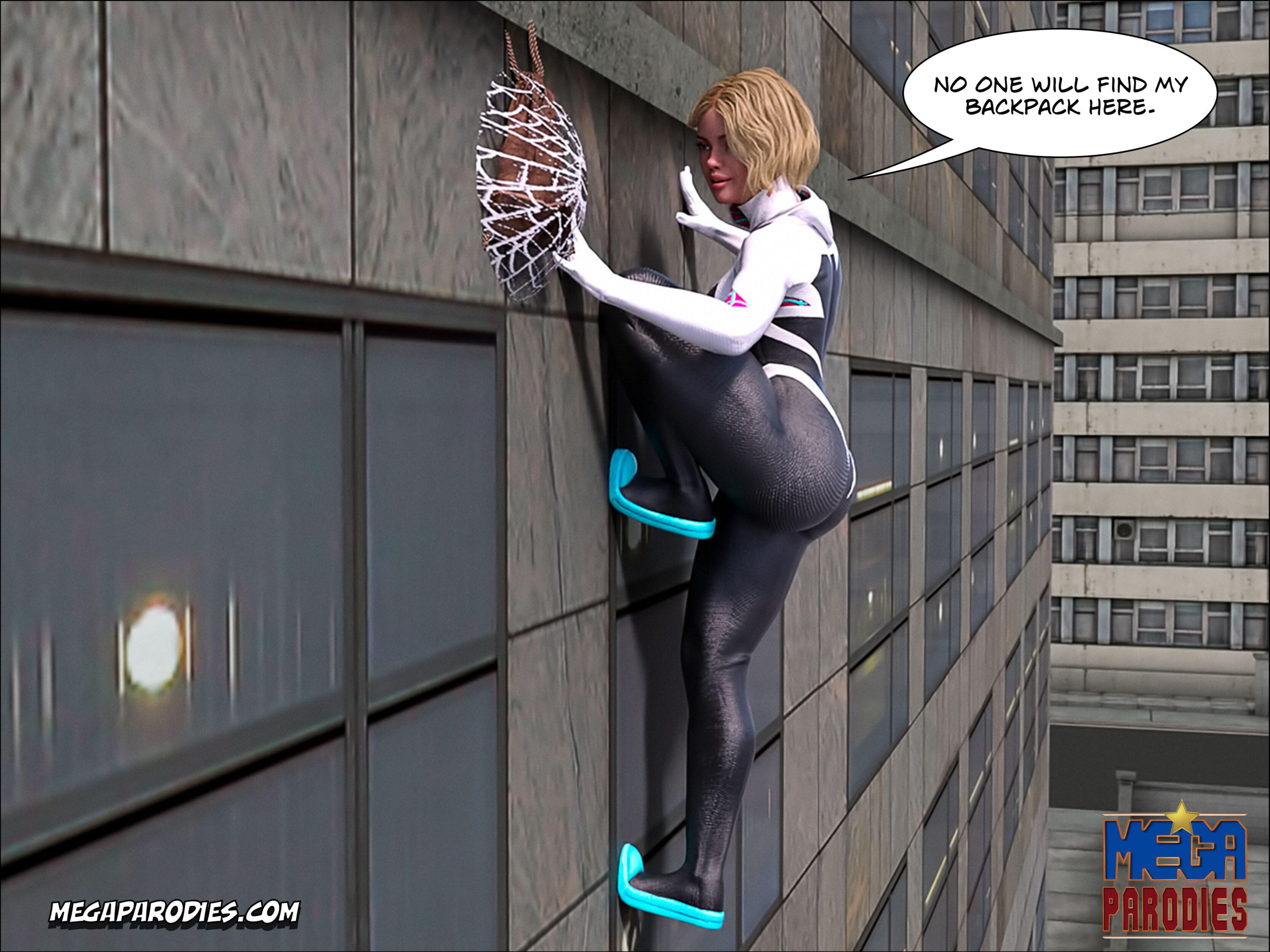 Spider-Gwen X Rhino (Spider-Man) [MegaParodies] 1 . Spider-Gwen X Rhino - Chapter 1 (Spider-Man) [MegaParodies] – page 50