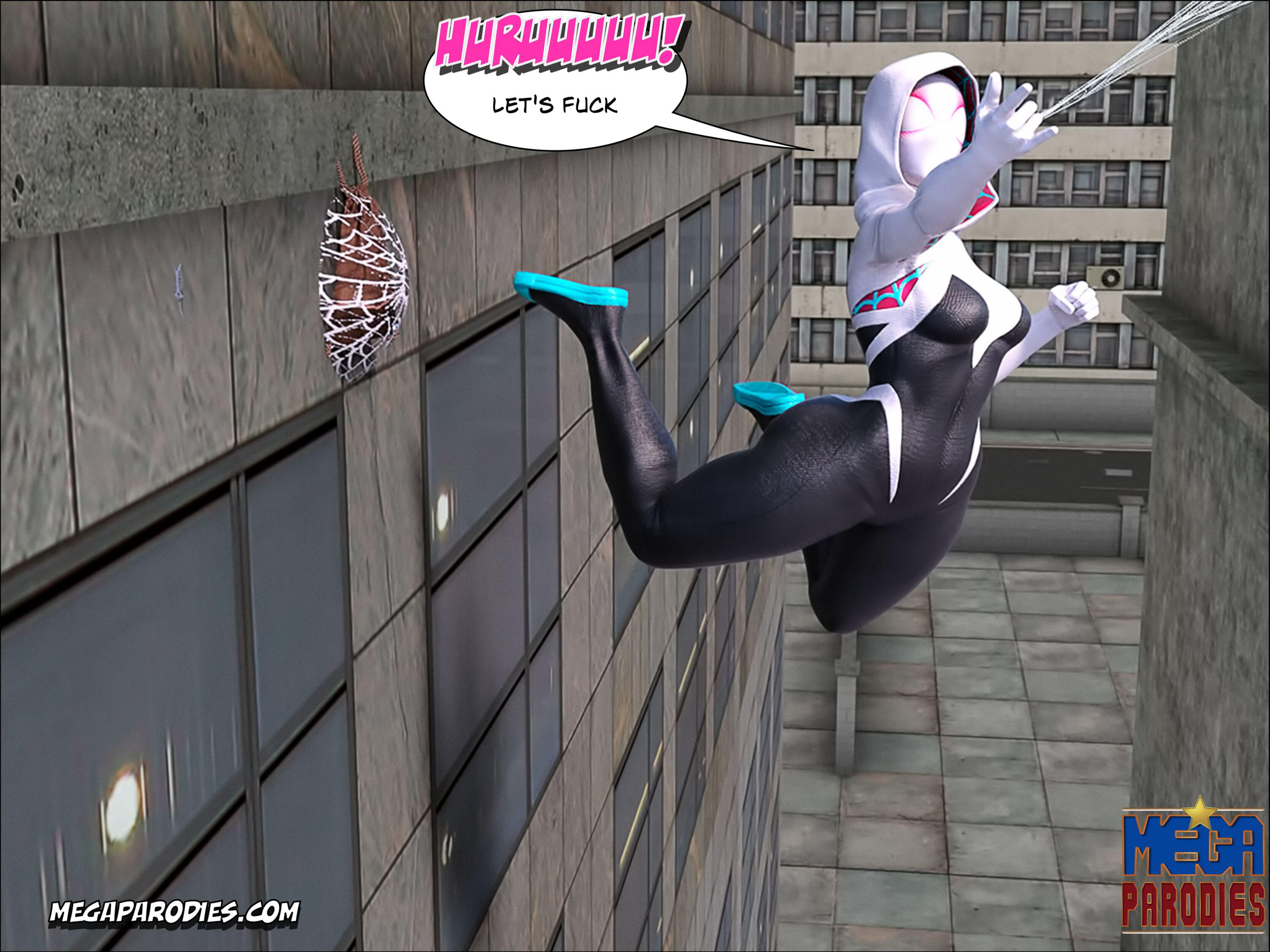 Spider-Gwen X Rhino (Spider-Man) [MegaParodies] 1 . Spider-Gwen X Rhino - Chapter 1 (Spider-Man) [MegaParodies] – page 51