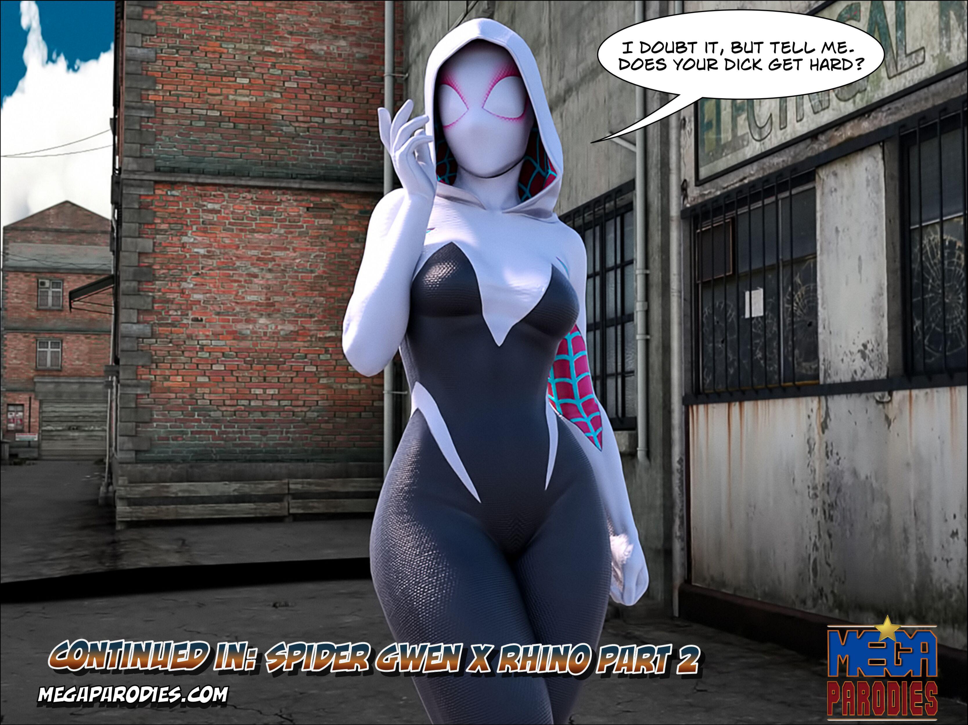 Spider-Gwen X Rhino (Spider-Man) [MegaParodies] 1 . Spider-Gwen X Rhino - Chapter 1 (Spider-Man) [MegaParodies] – page 65