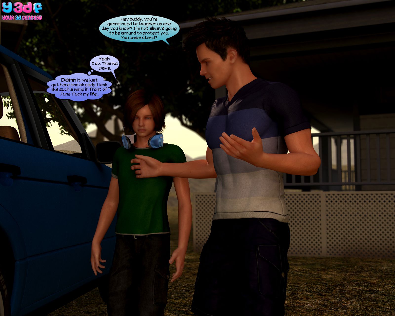 Strangers In A Strange Land [Y3DF] 1 . Strangers In A Strange Land  - Chapter 1 [Y3DF] – page 12